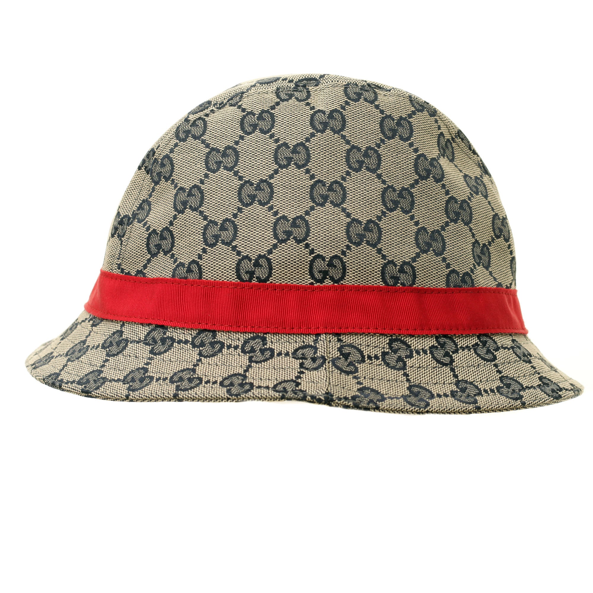 Baby Brown Sun Hat With Red Ribbon Trims - CÉMAROSE | Children's Fashion Store - 1