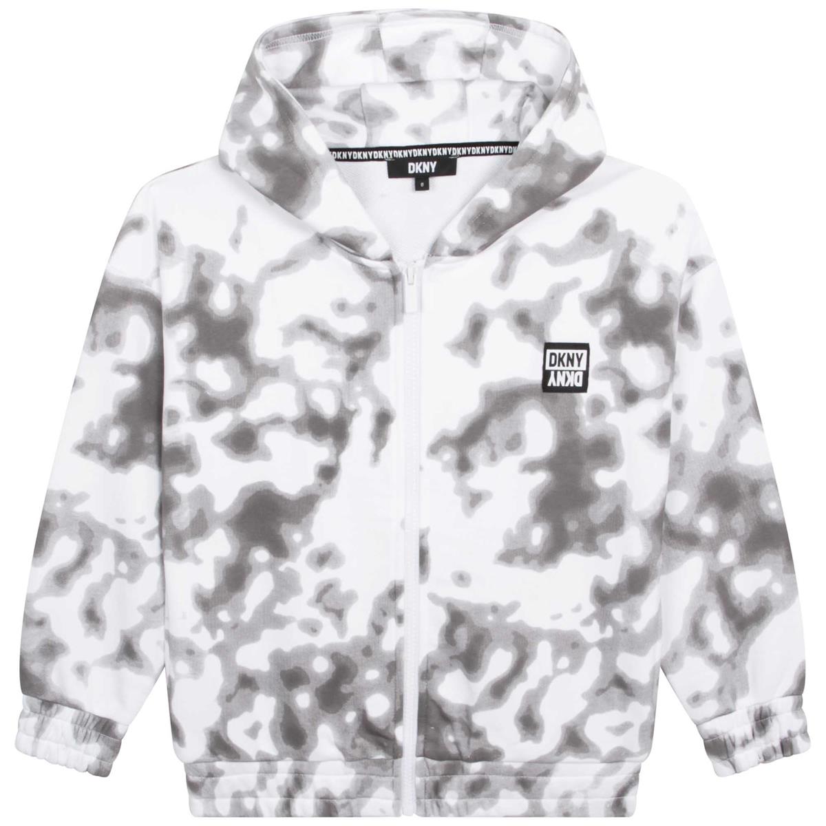 Boys & Girls White Zip-Up Top