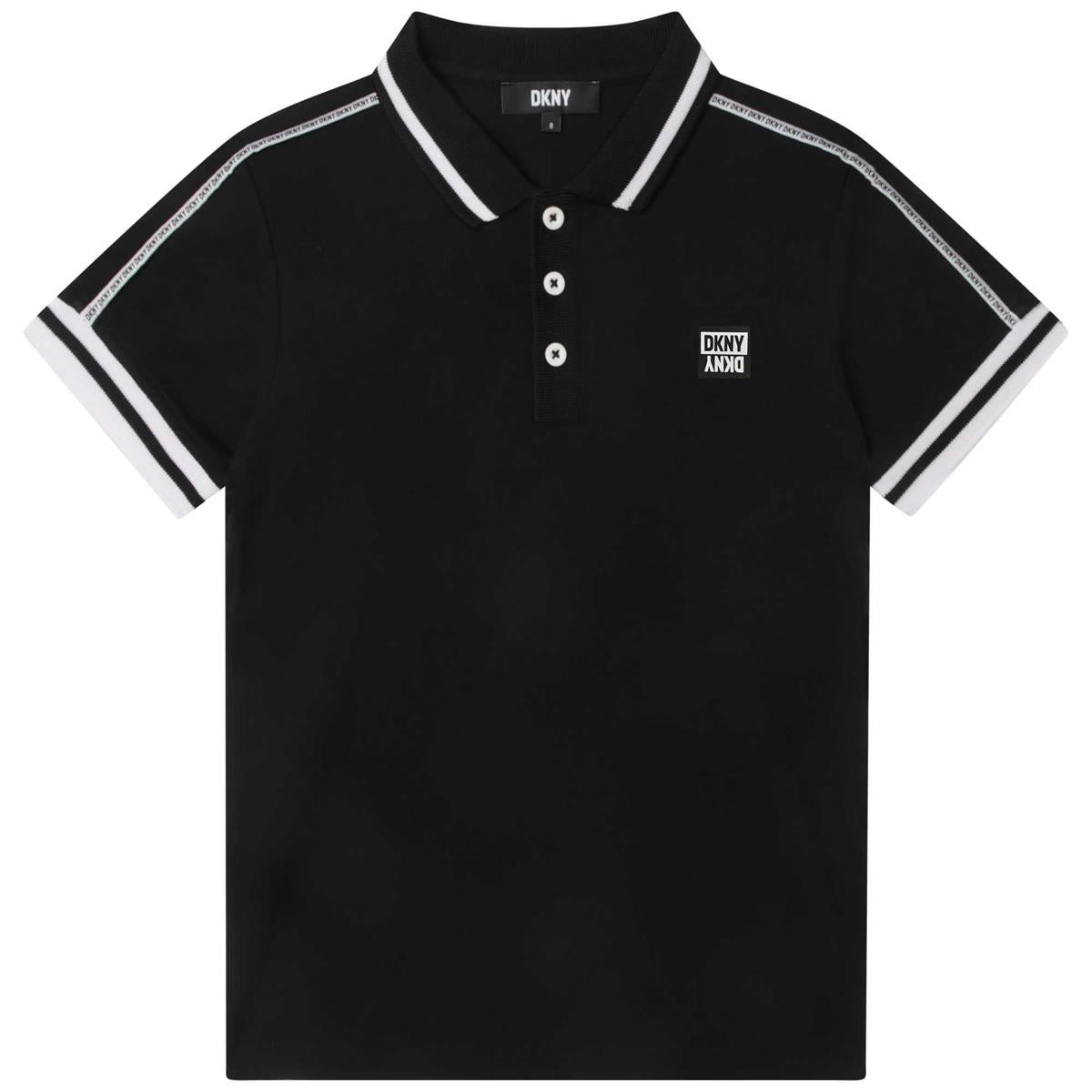 Boys & Girls Black Poloshirts