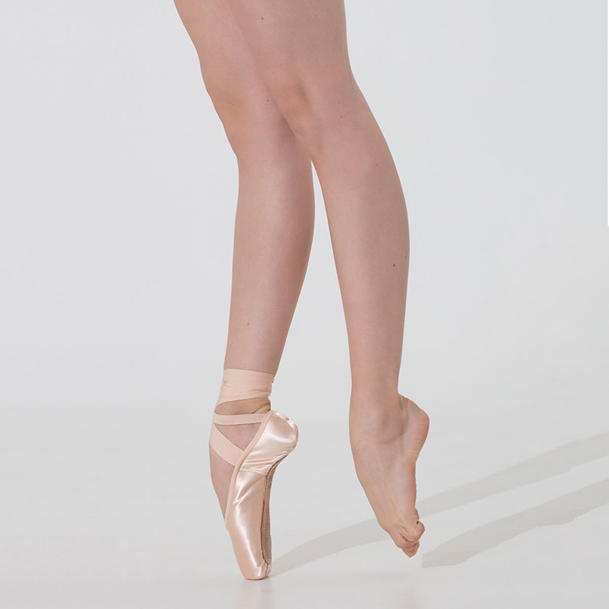 Chaussons de danse rose clair pour filles