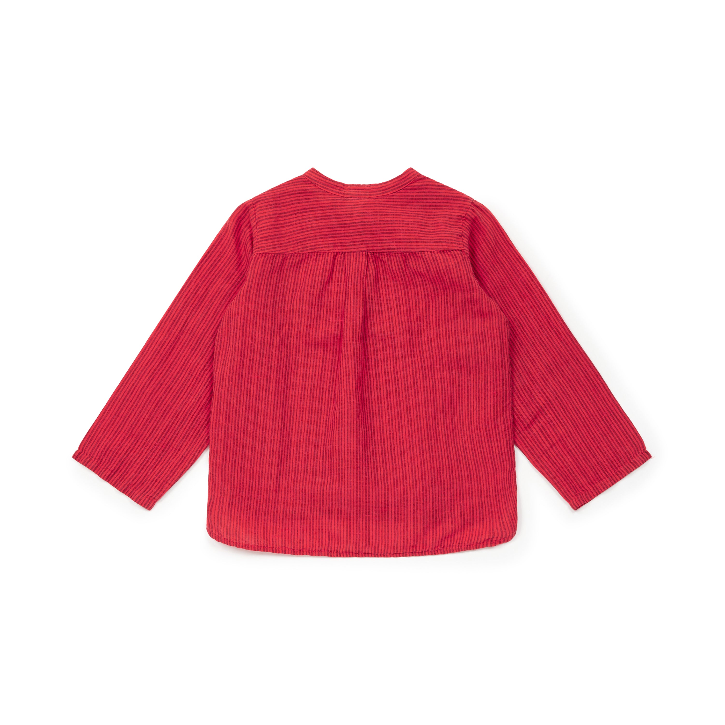 Boys Red Stripe Shirt