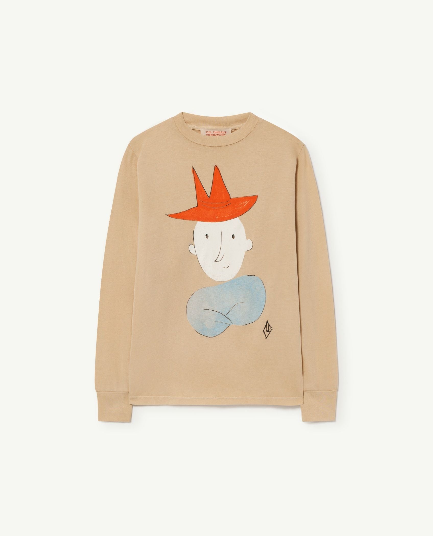 Boys & Girls Brown Printed T-Shirt