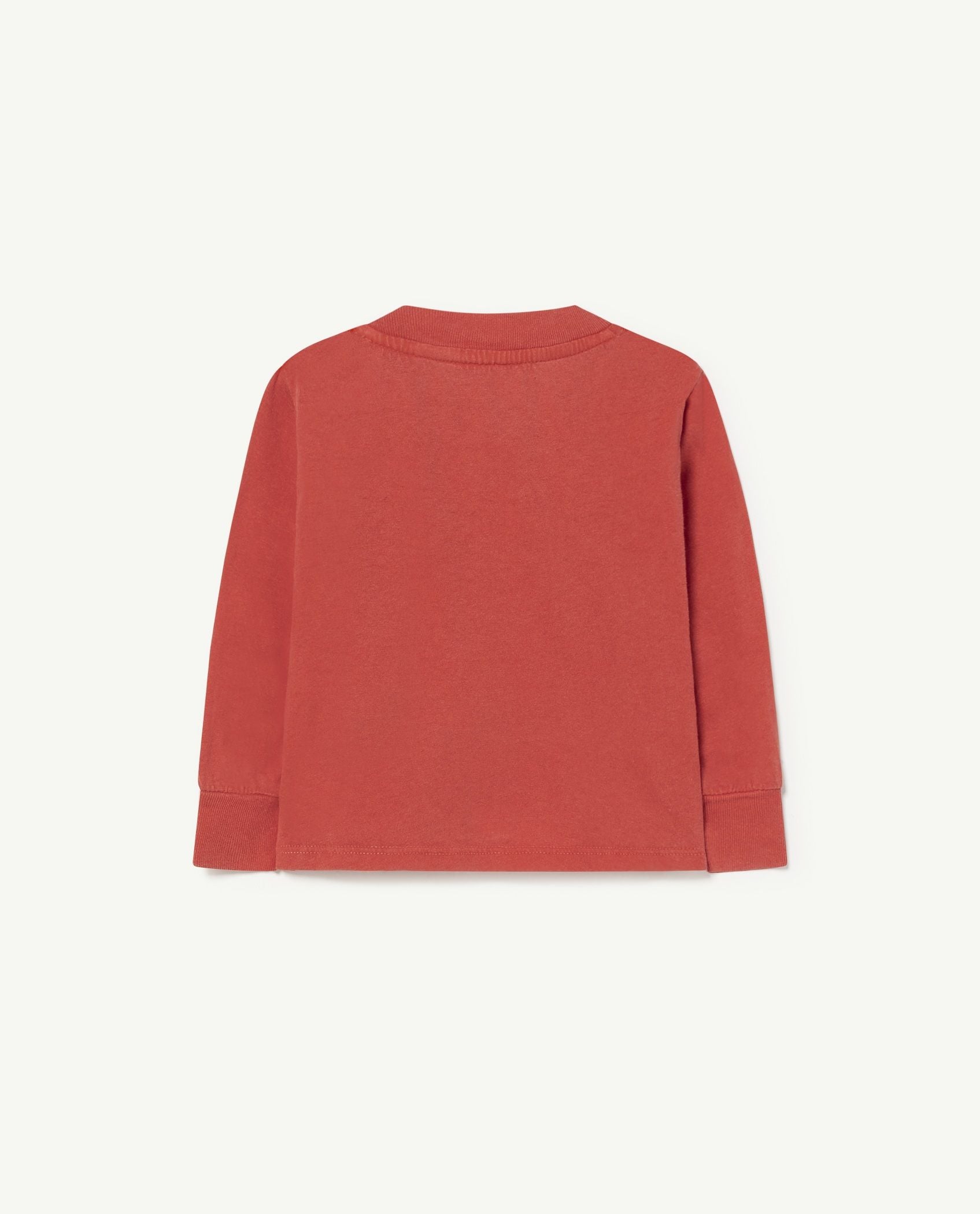 Baby Boys & Girls Red Printed T-Shirt