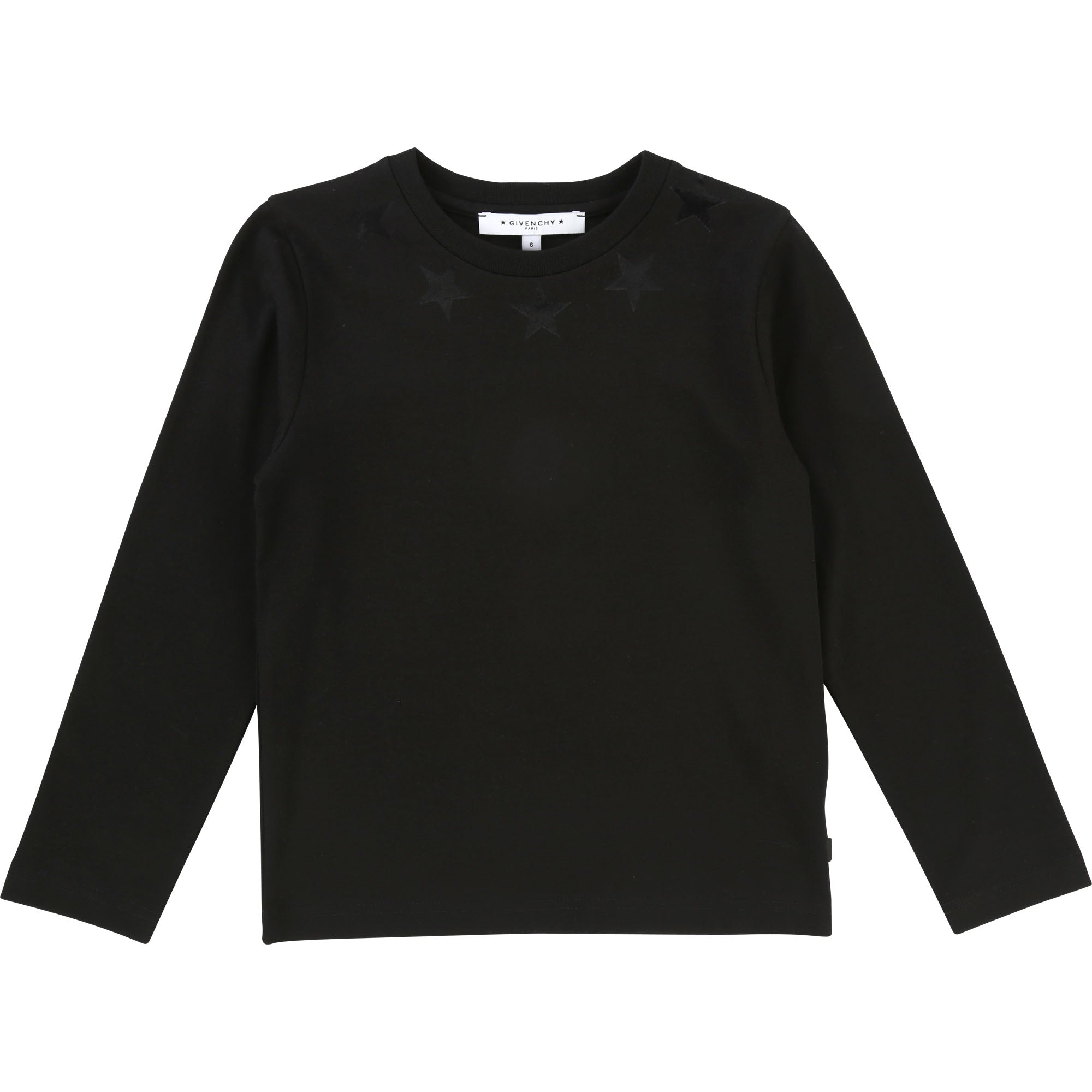 Boys Black Cotton T-shirt