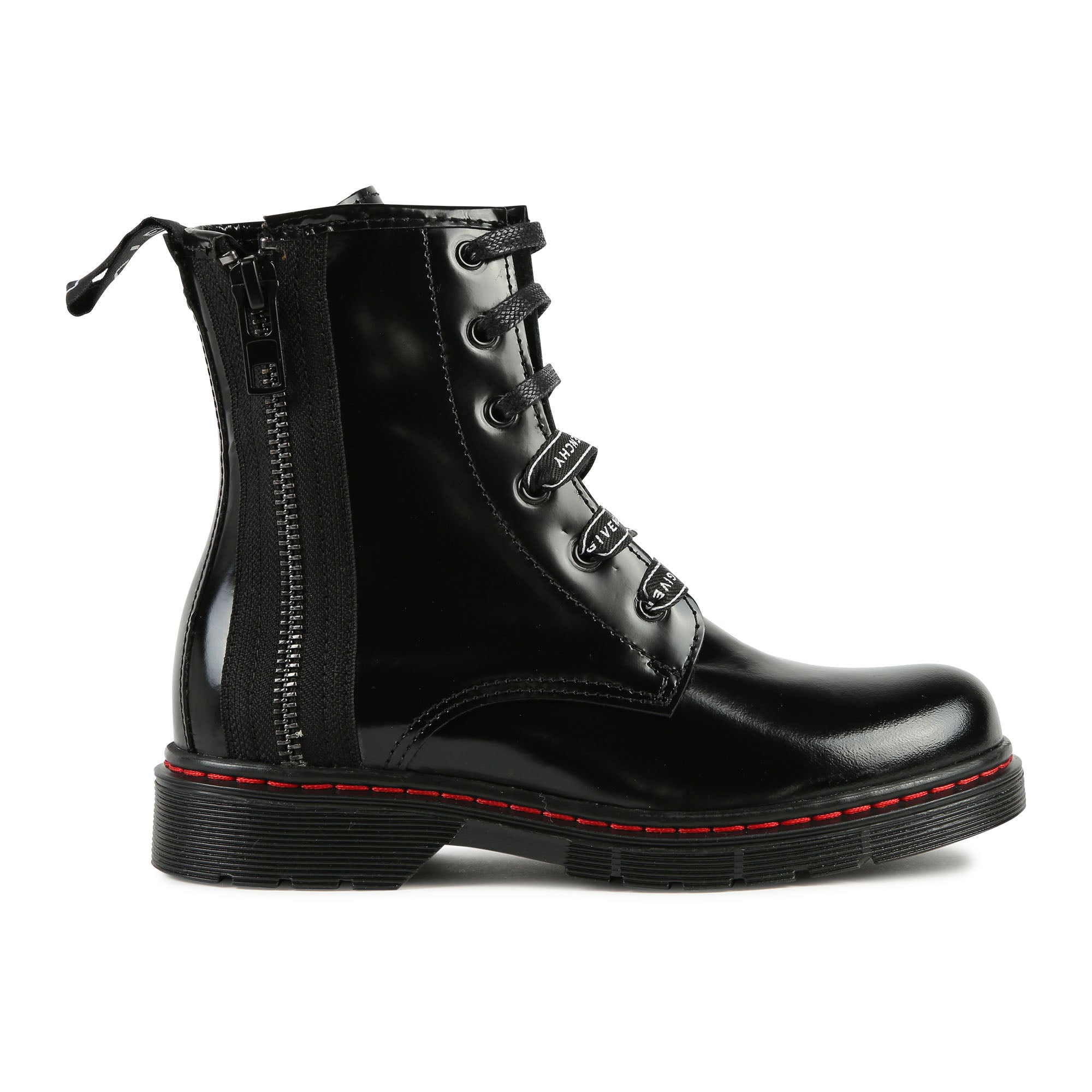 Boys Black Leather Shoes