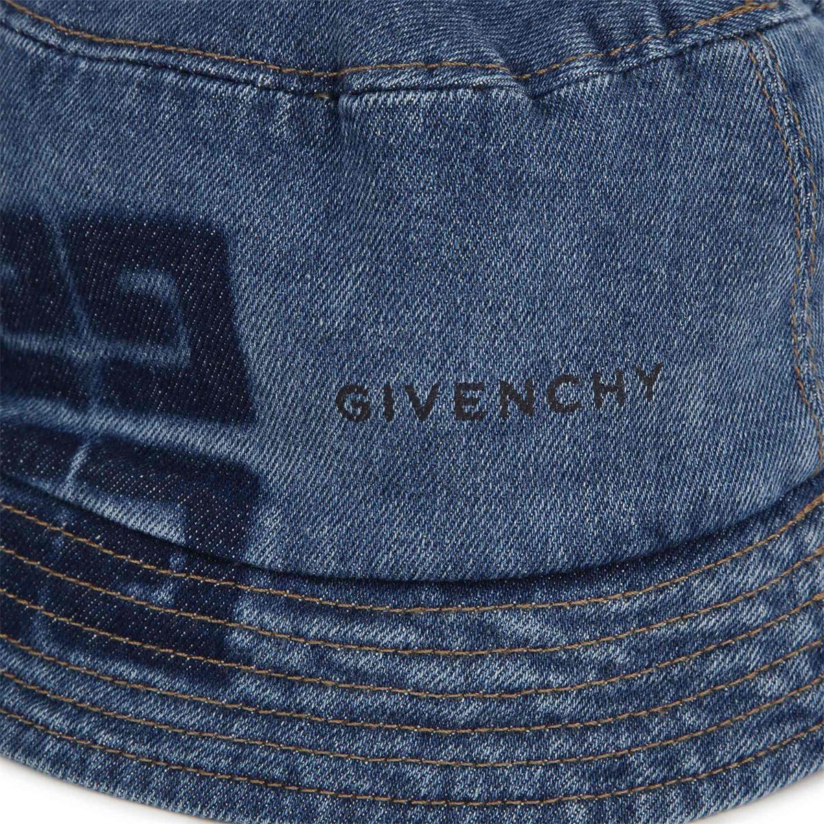 Boys Blue Denim Bucket Hat