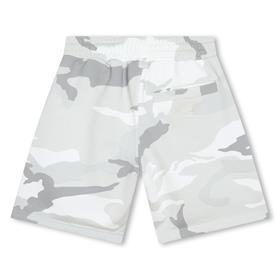 Boys Grey Cotton Shorts
