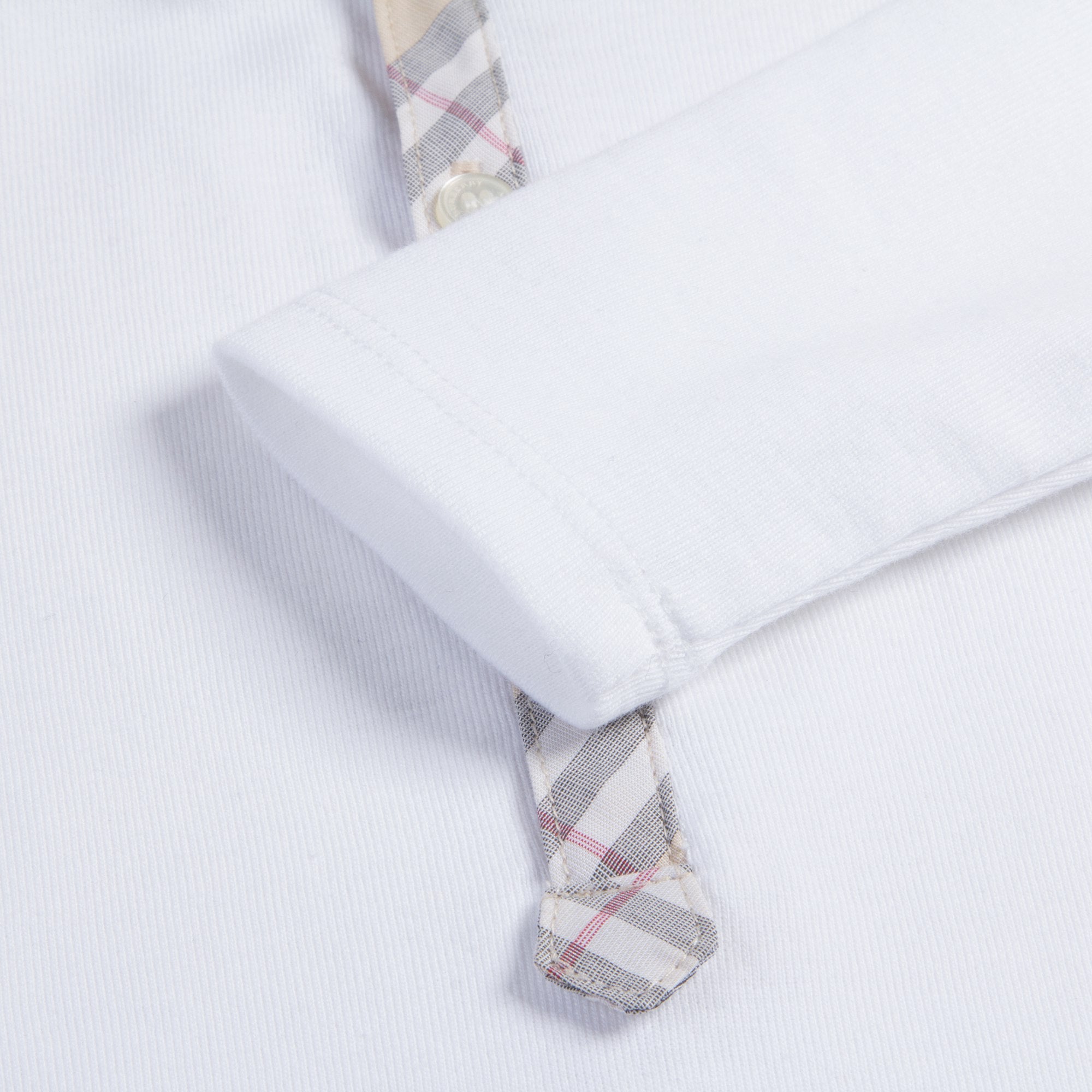 Baby White Cotton Three-piece Gift Set