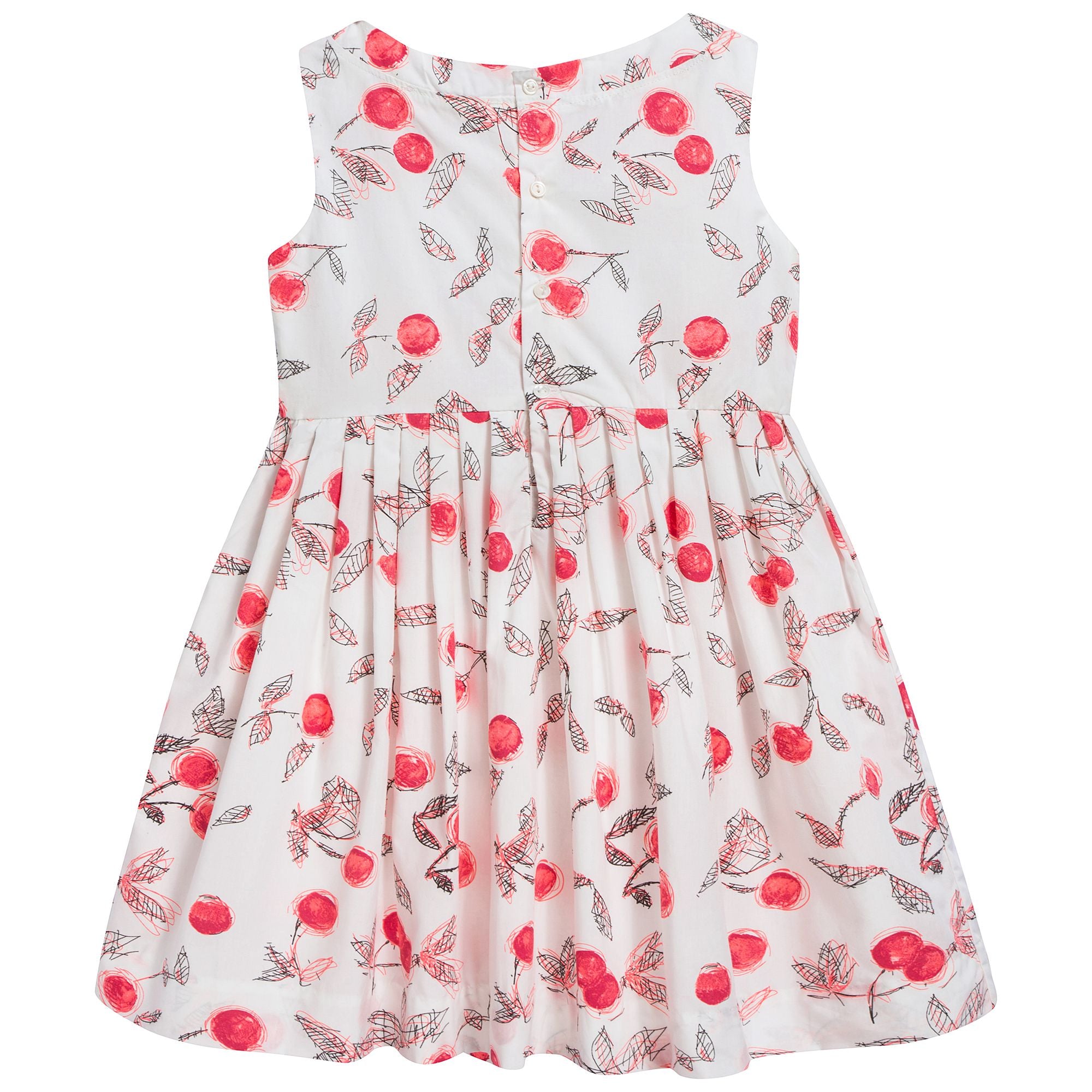 Robe à imprimé cerises pour fille
