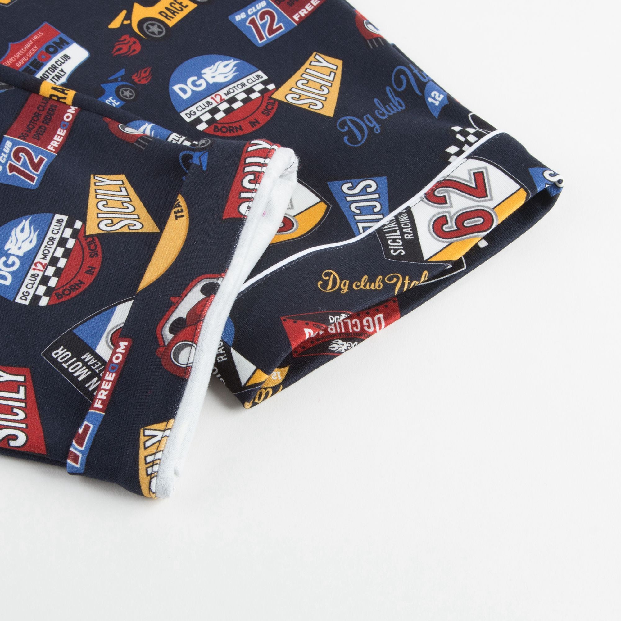 Boys Blue Sports Cotton Pyjamas