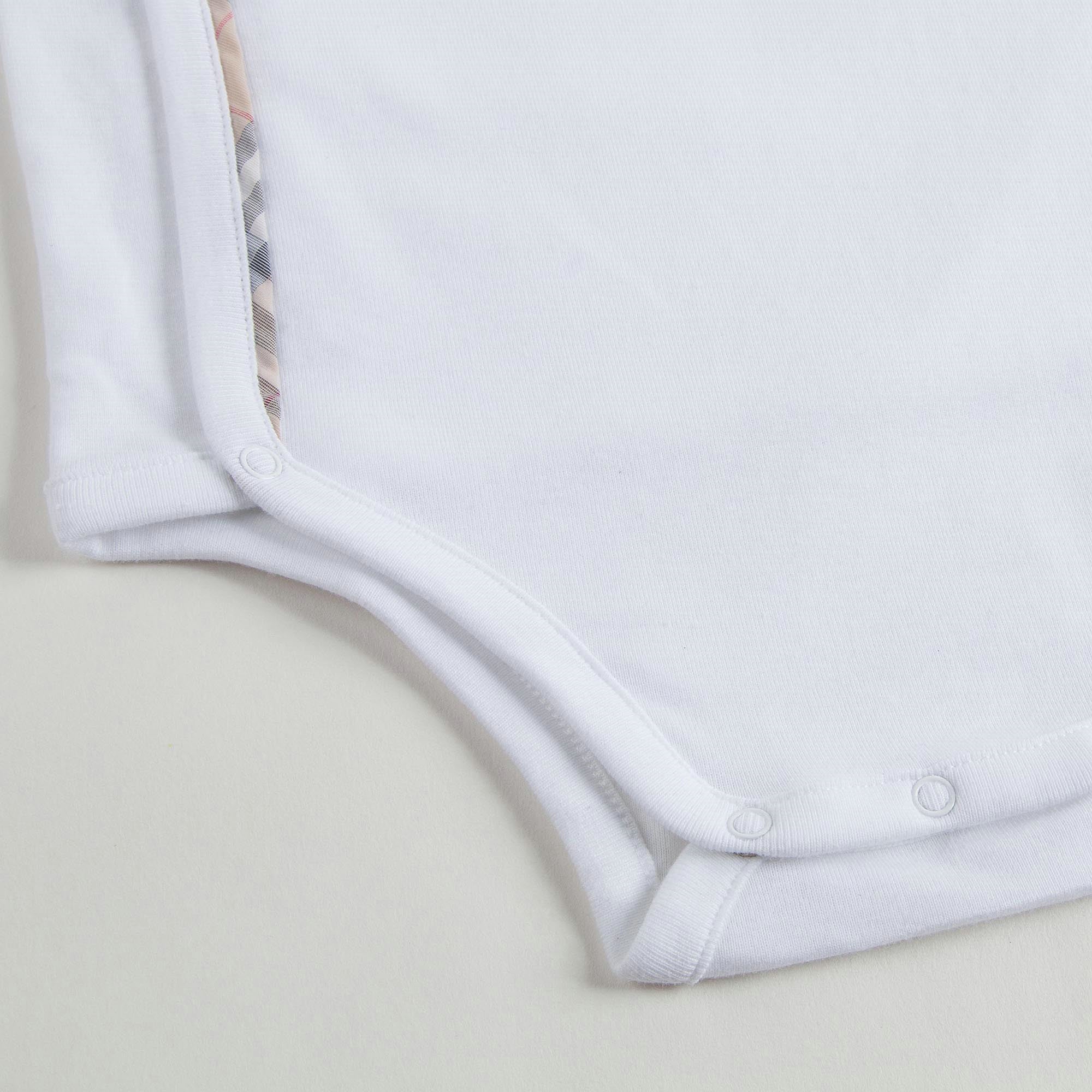 Baby Girls White Boxed Gift Set With Bodysuit, Hat & Bib - CÉMAROSE | Children's Fashion Store - 10