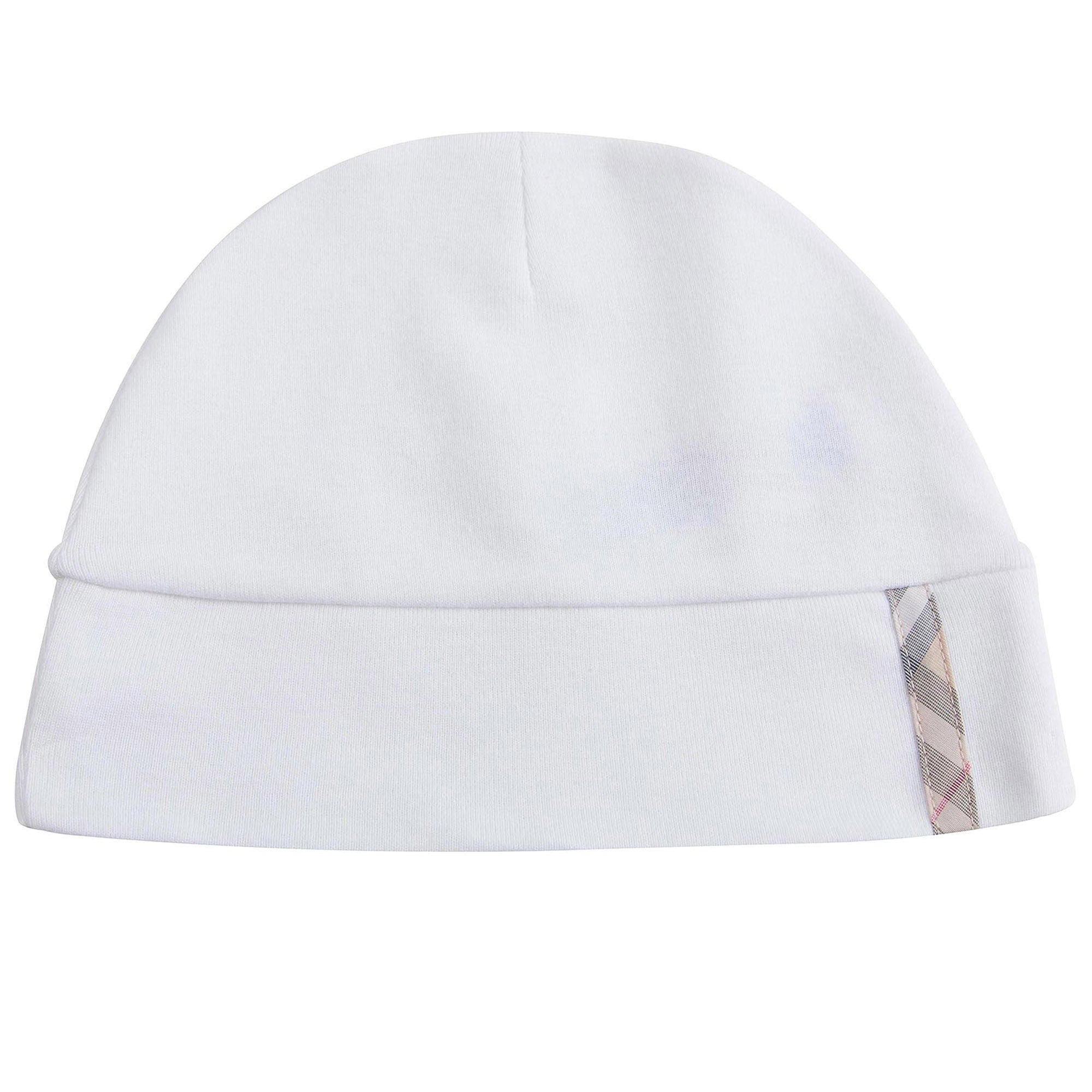 Baby White Boxed Gift Set With Babygrow, Hat & Bib - CÉMAROSE | Children's Fashion Store - 5