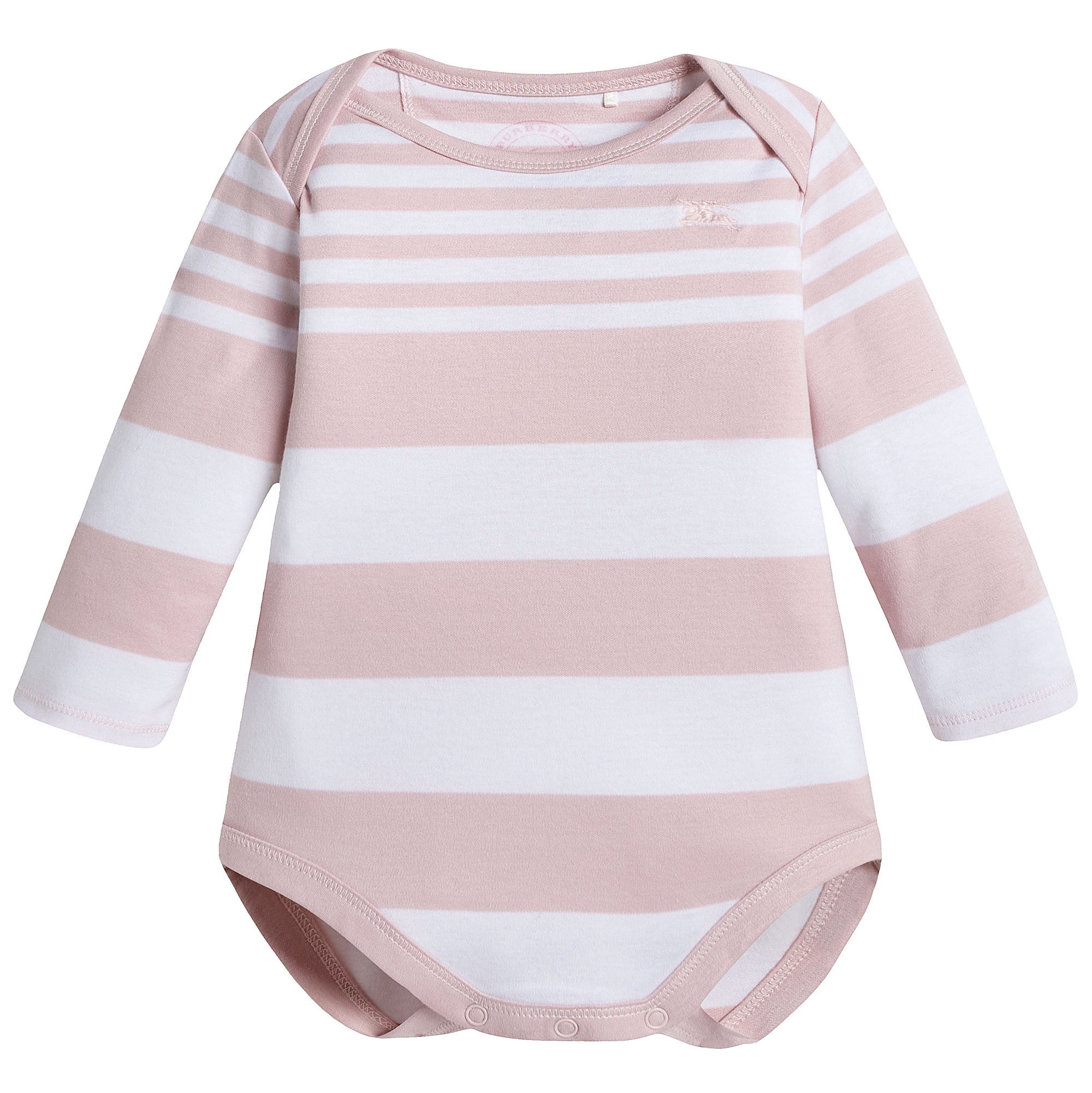 Grils White&Pink 3 Piece Babygrow Set - CÉMAROSE | Children's Fashion Store - 4