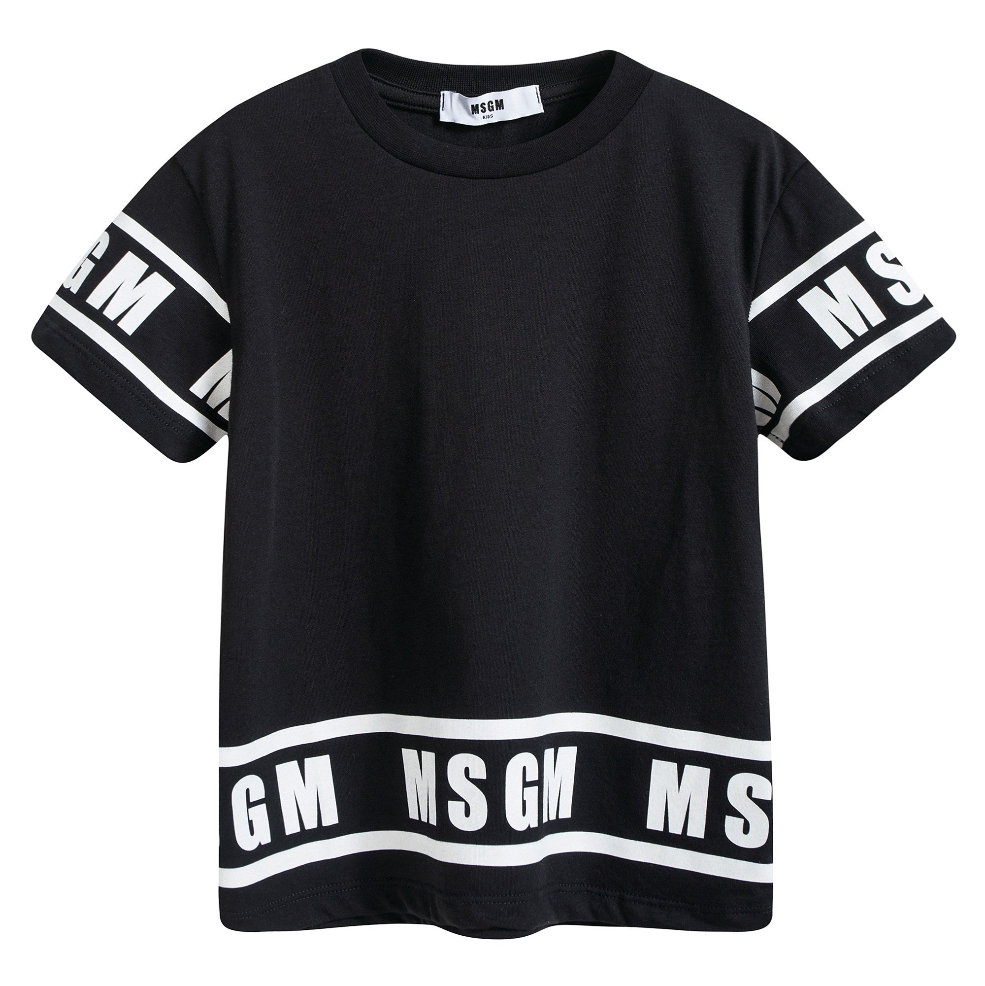 Boys Black Logo T-shirt