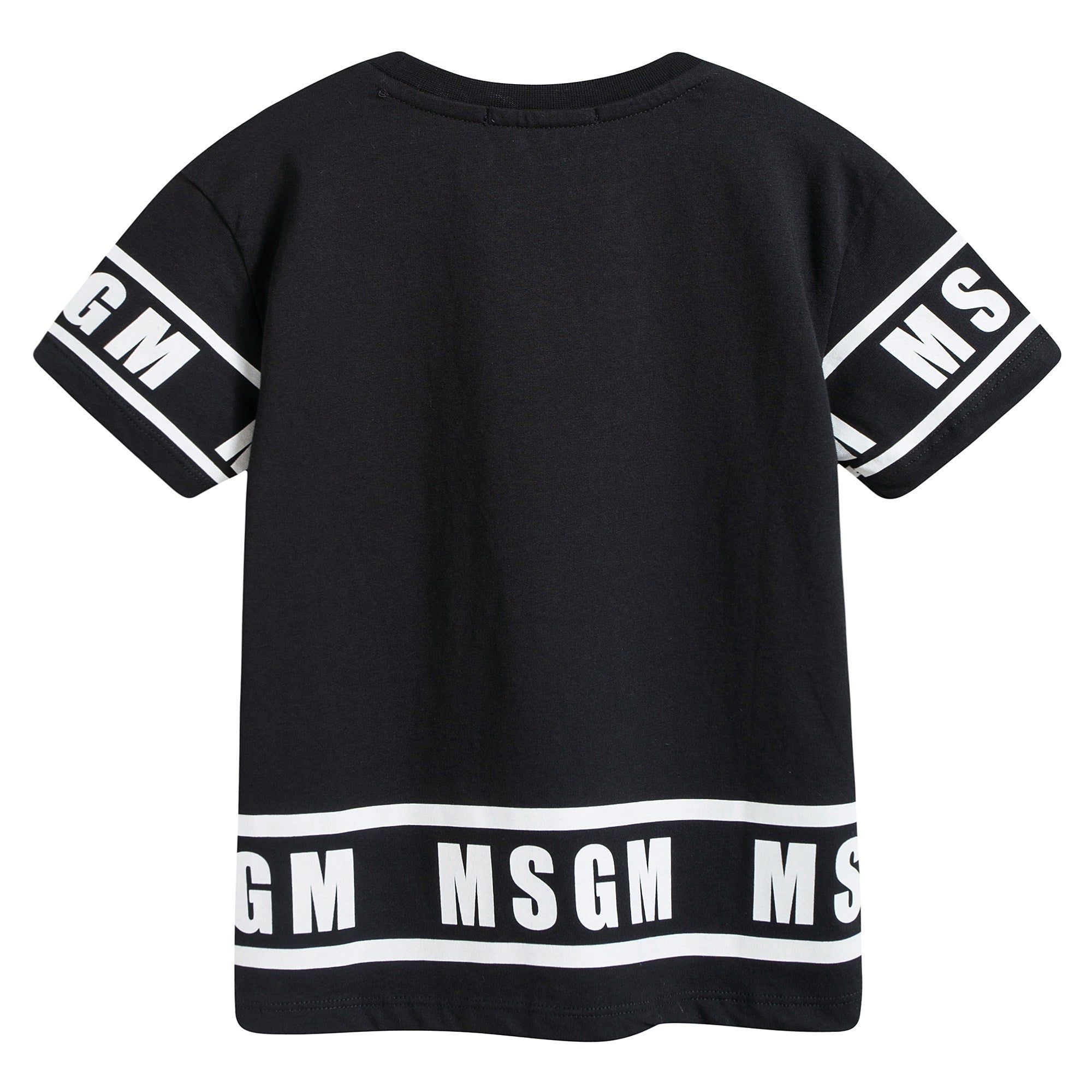 Boys Black Logo T-shirt