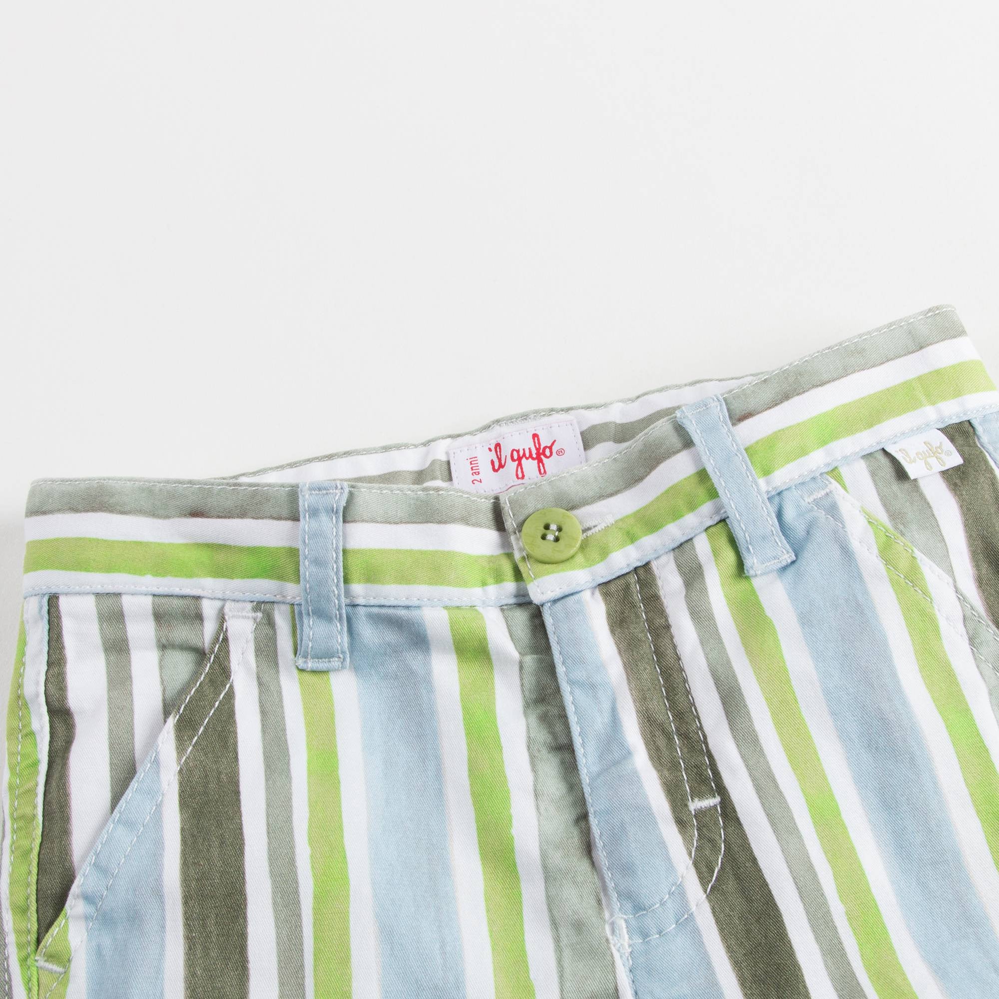 Shorts rayés aquarelle pour garçons
