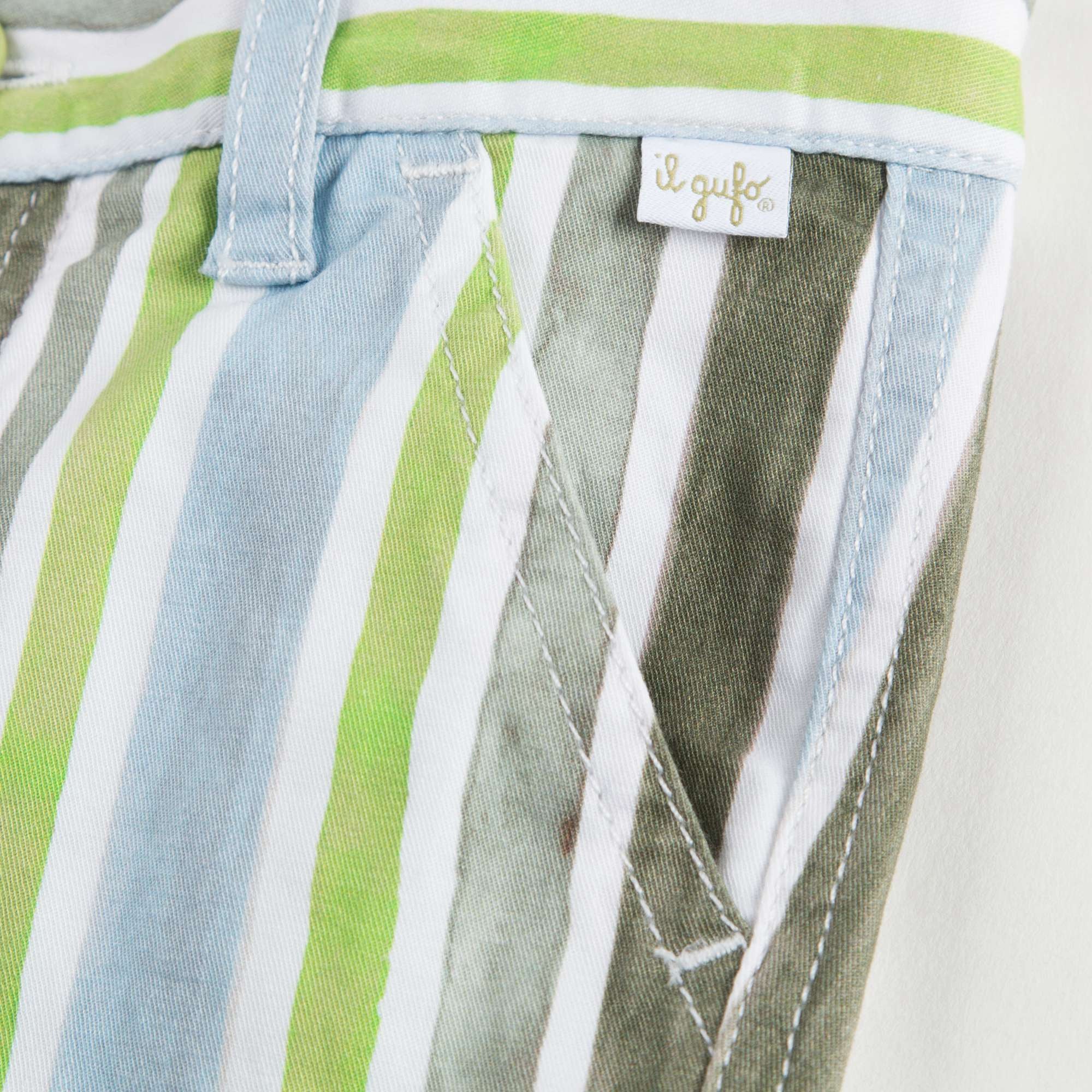Shorts rayés aquarelle pour garçons