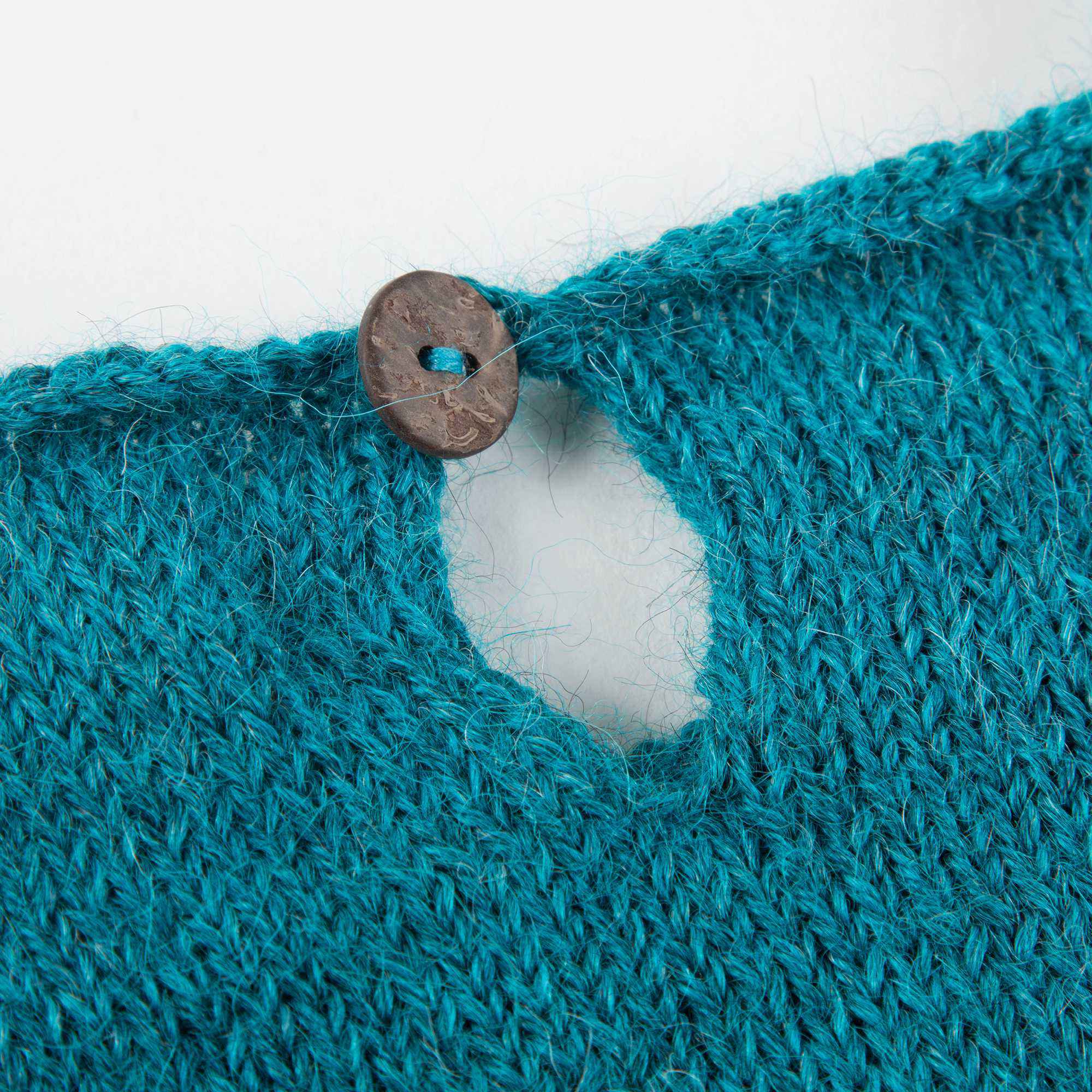 Baby Bay Blue Bunny Alpaca Sweater