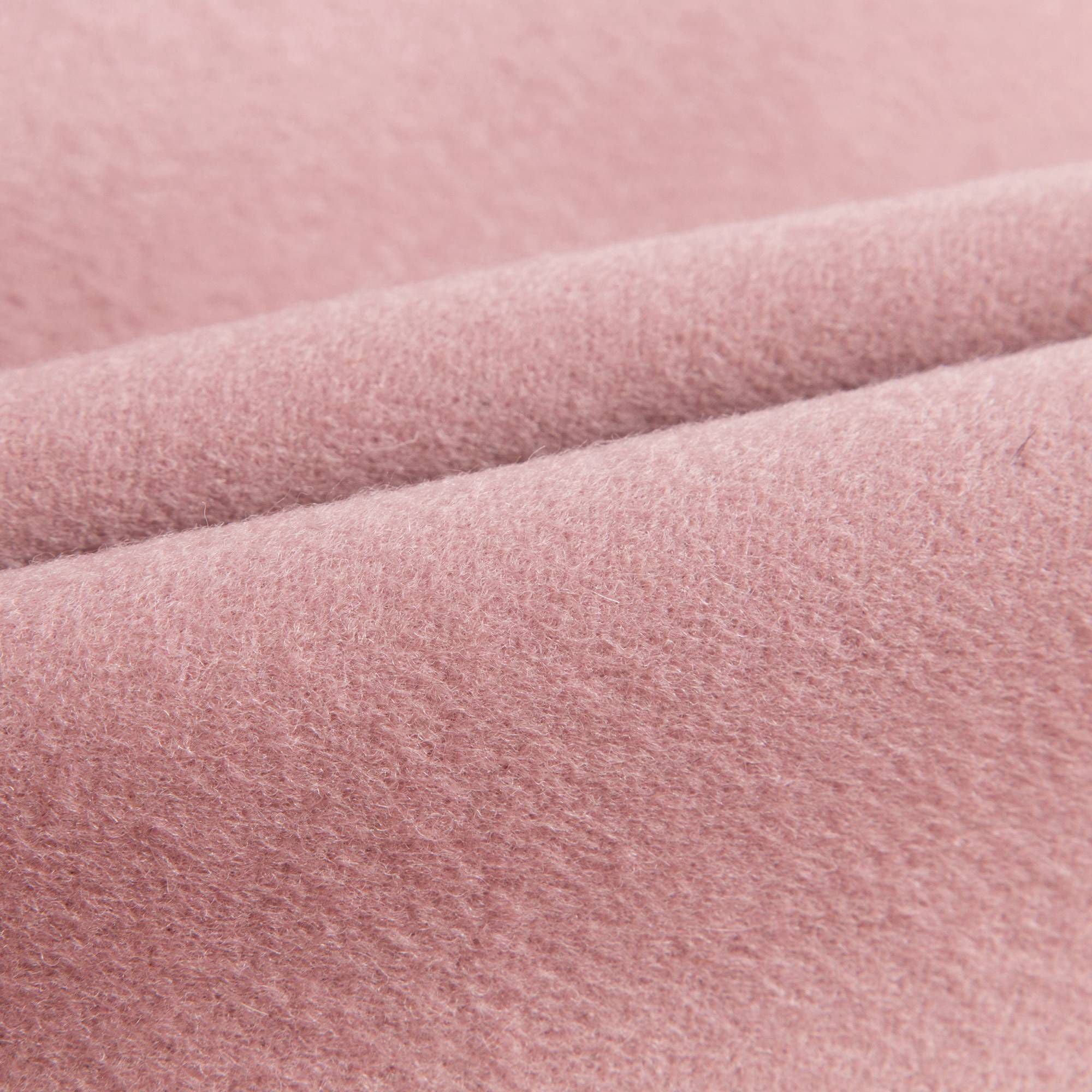 Baby Girls Pale Pink Wool Duffle Coat