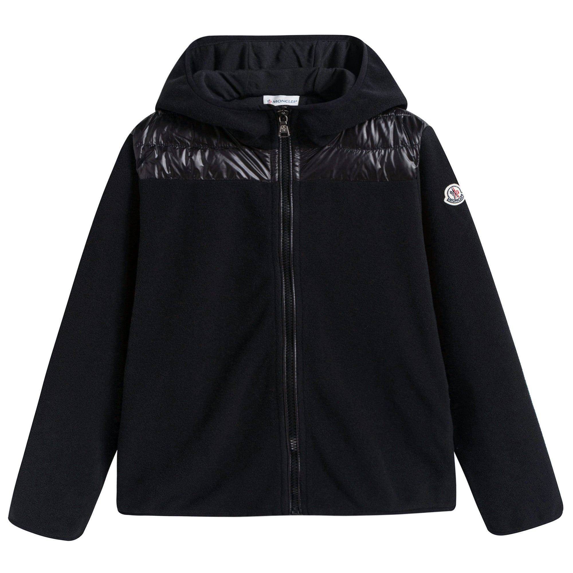 Boys & Girls Black Zip-up Jacket