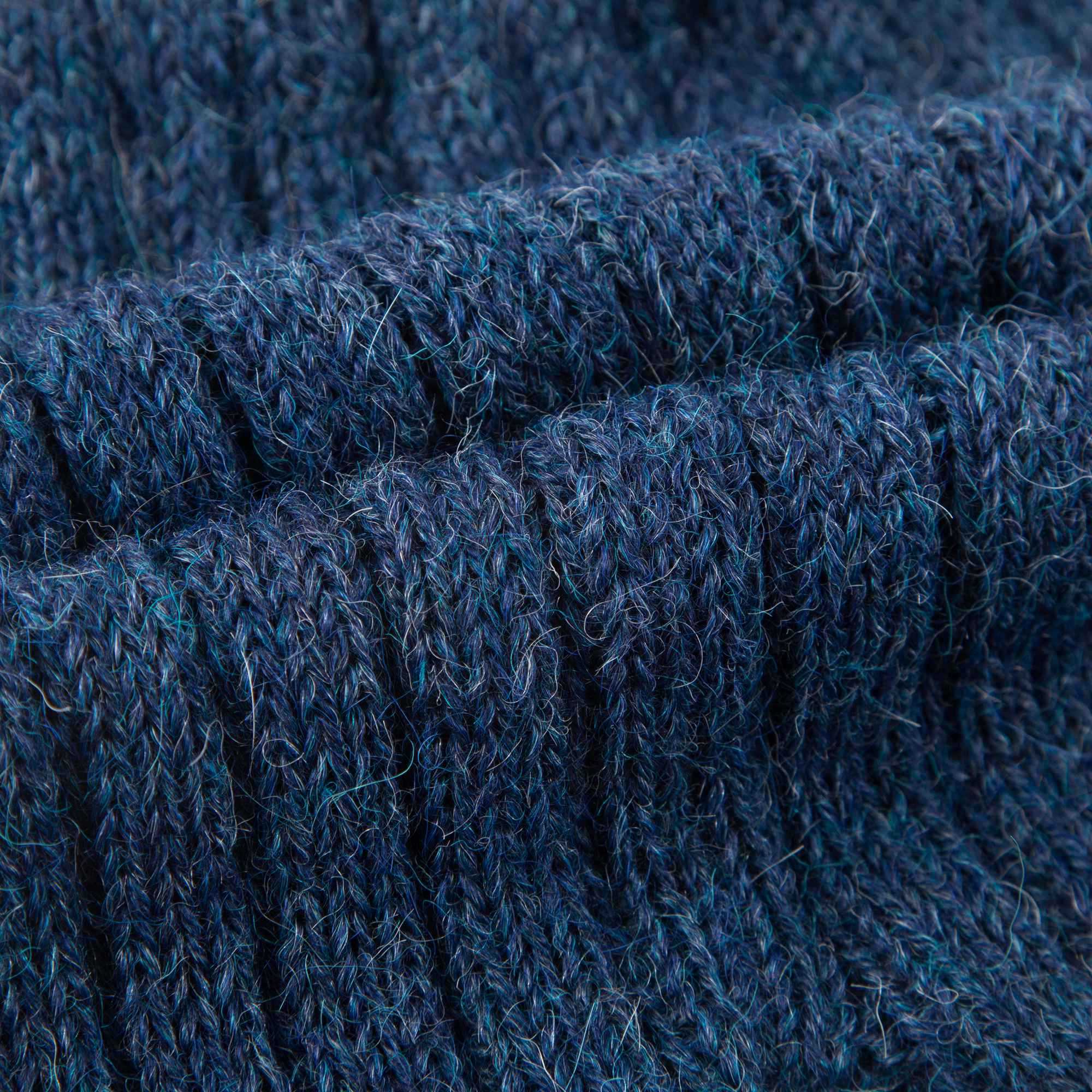 Baby Dark Blue Alpaca Wool Trousers