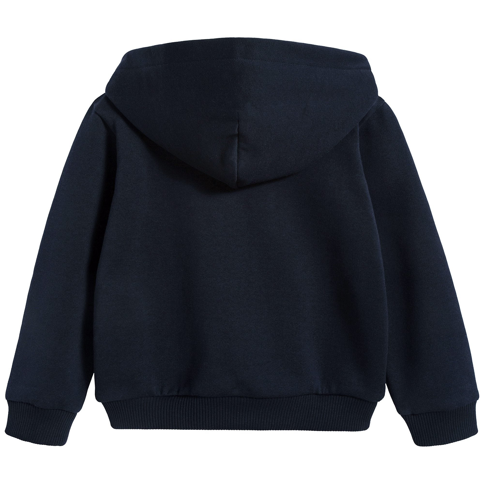 Baby Boys Dark Blue Cotton Cardigan