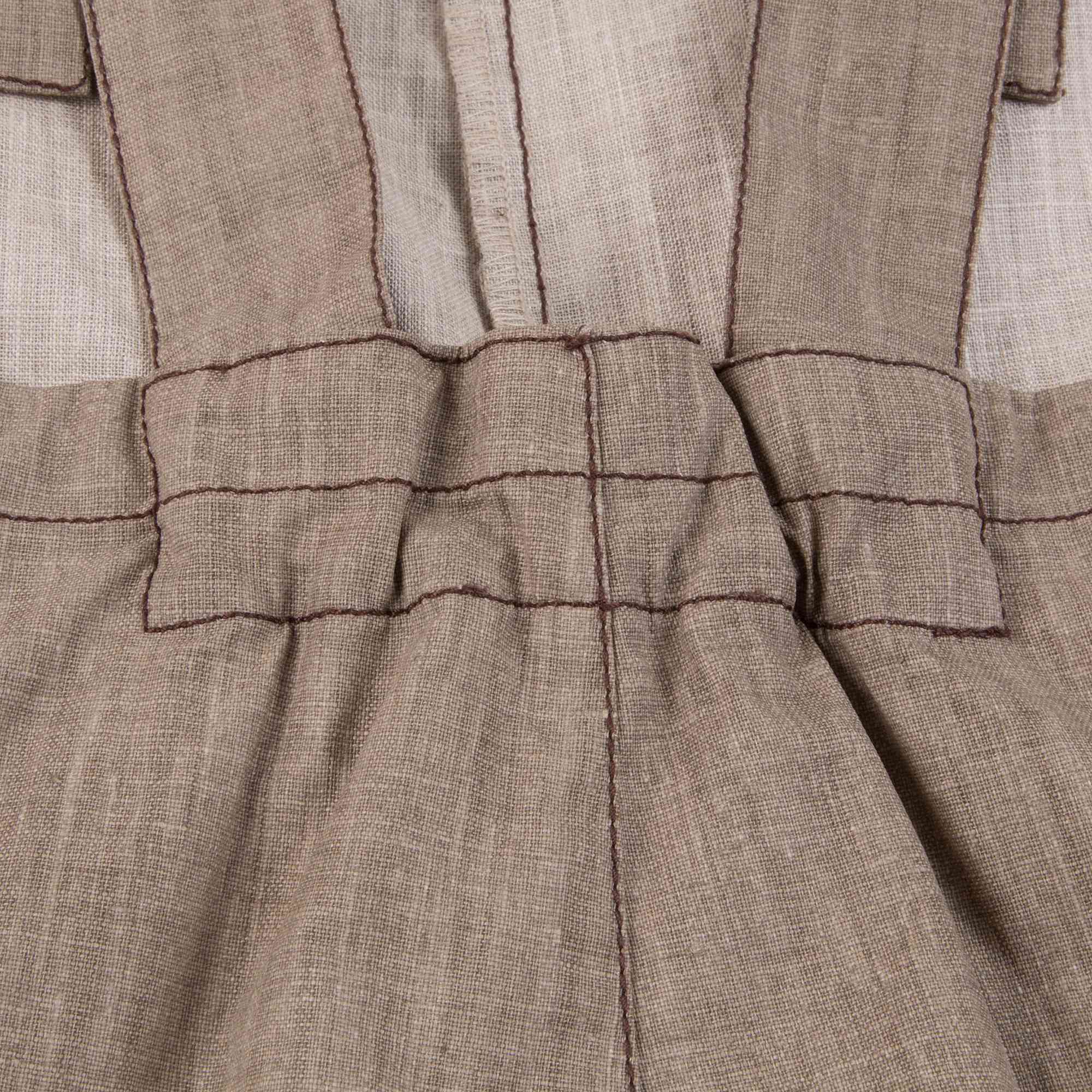 Boys & Girls Sand Woven Dungaree