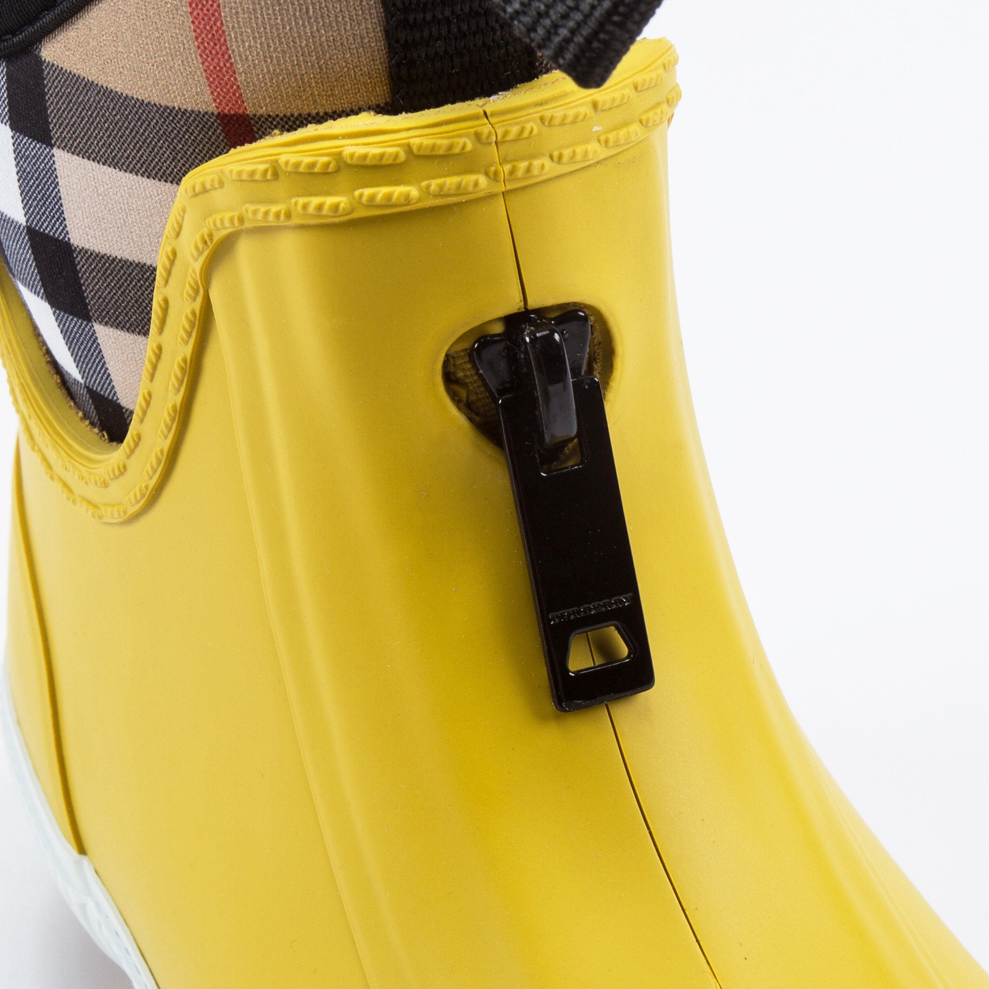 Boys & Girls Vibrant Lemon Rubber Weatherboots