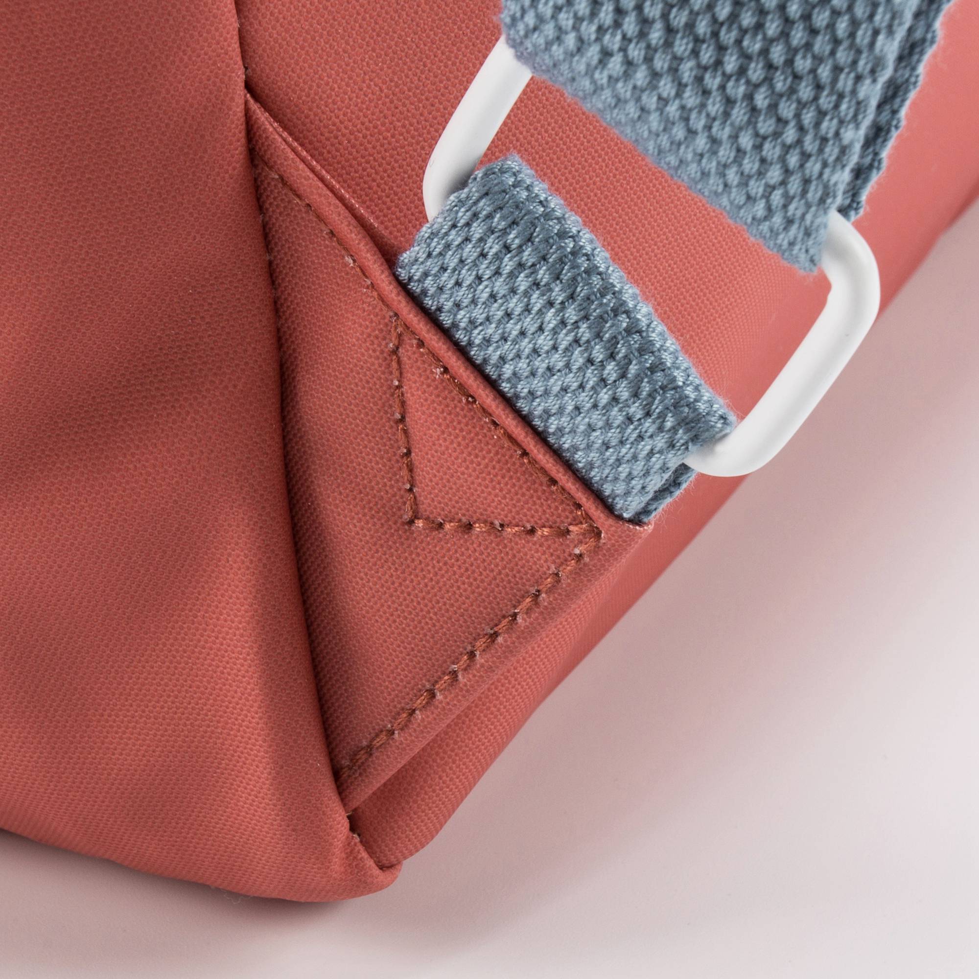 Sac à dos enveloppe grand format rouge rouille pour filles