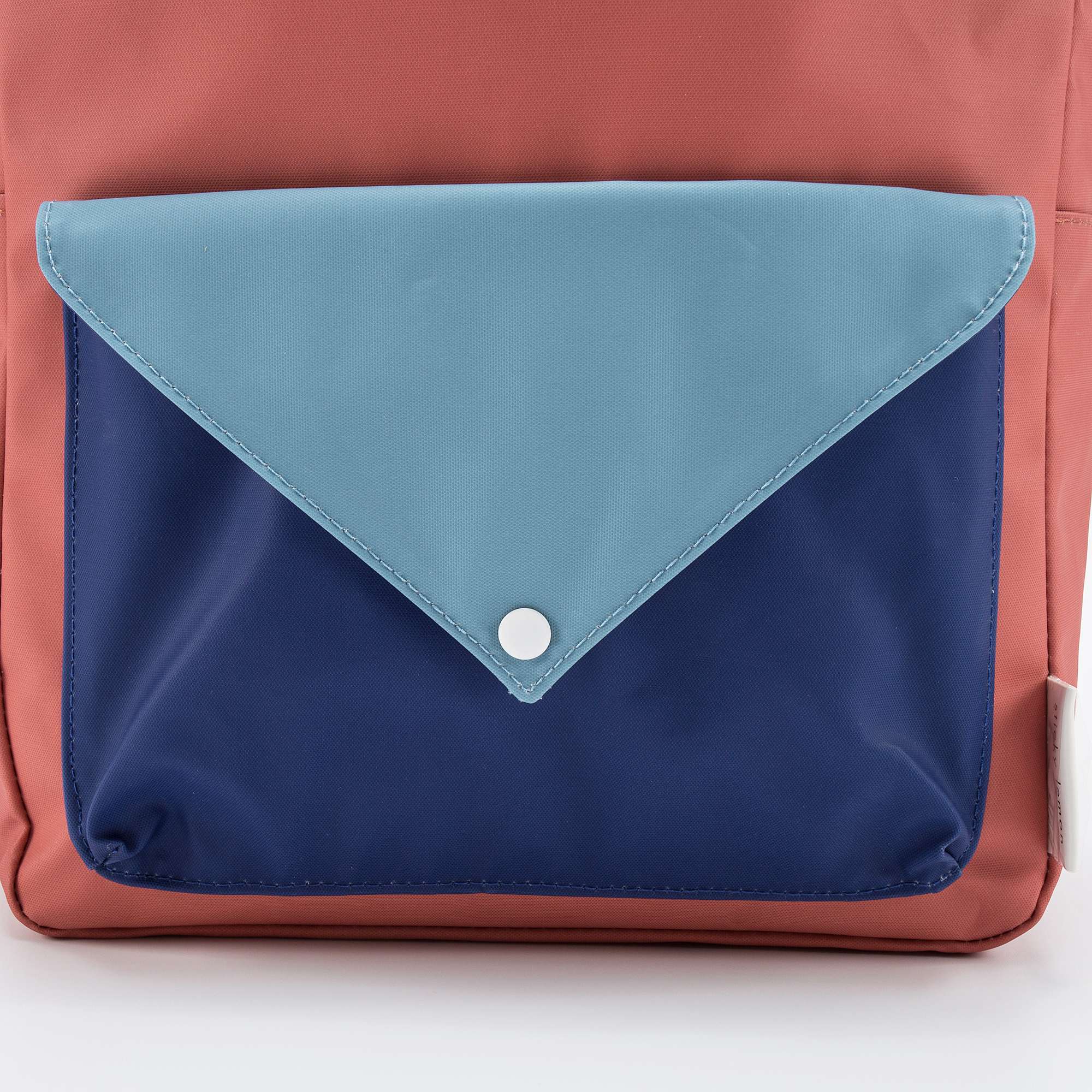 Sac à dos enveloppe grand format rouge rouille pour filles
