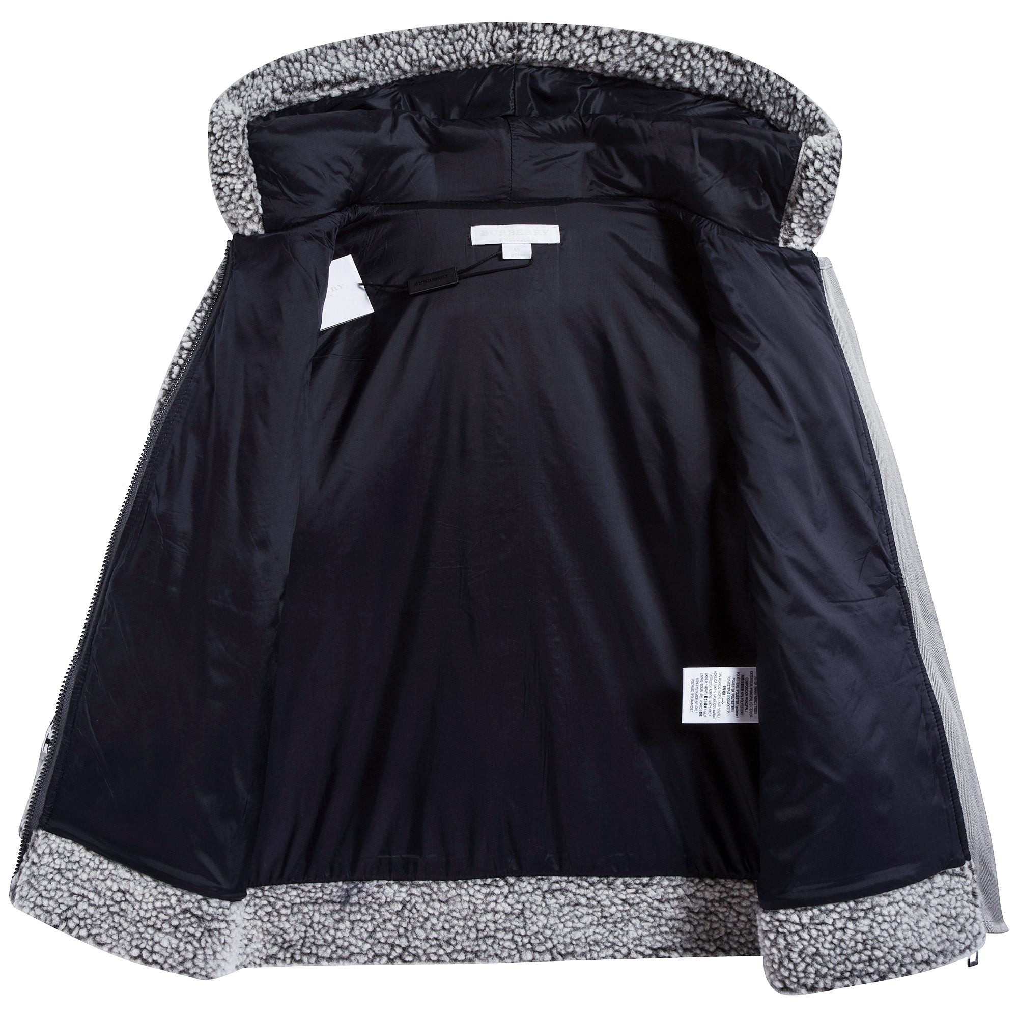Boys Grey Melange Cotton Cardigan