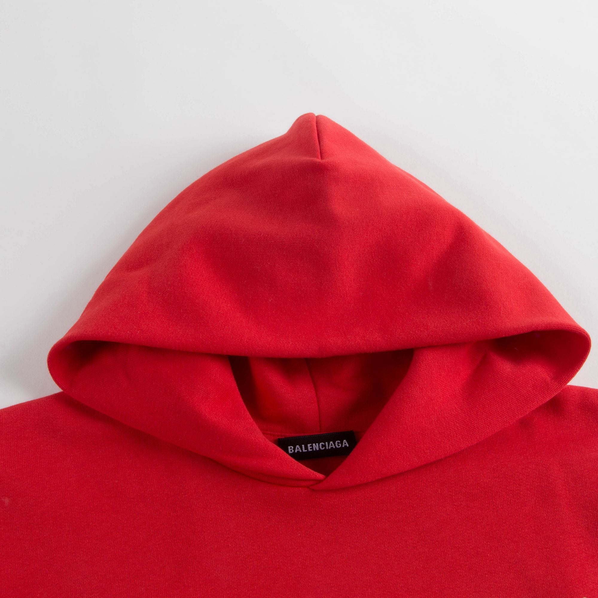 Sweat-shirt en coton à logo rouge pour garçons et filles