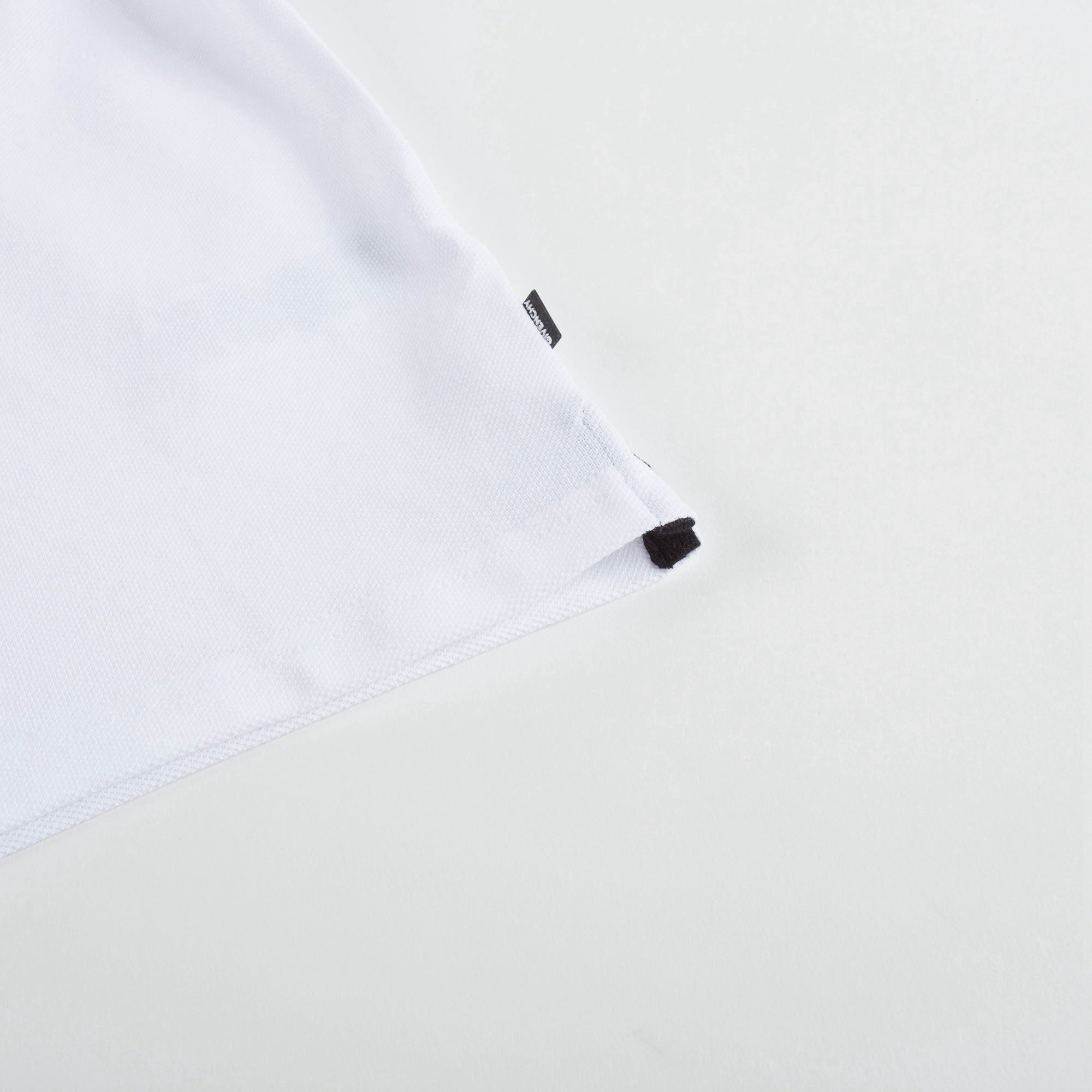 Boys White Viscose Polo Shirt