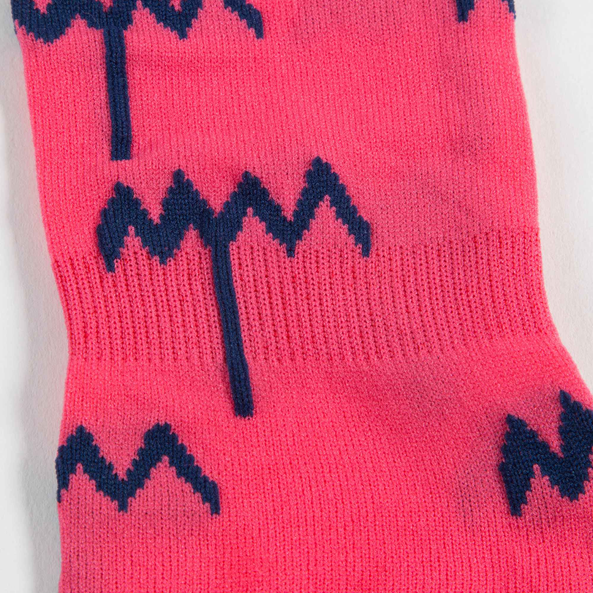 Chaussettes en coton fuchsia pour filles