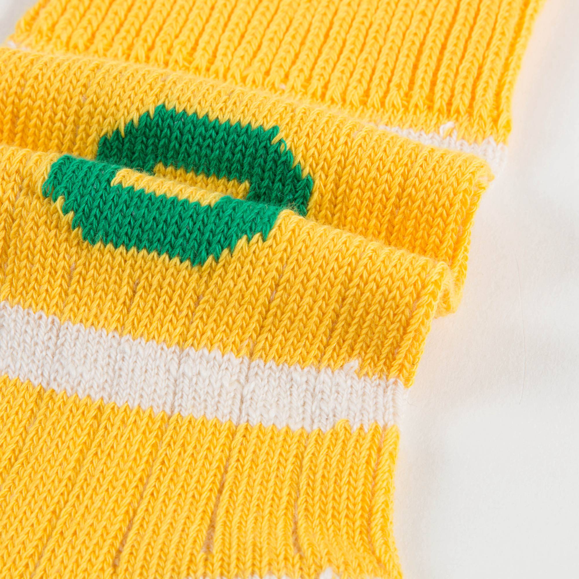 Filles Jaune Coton Chaussettes