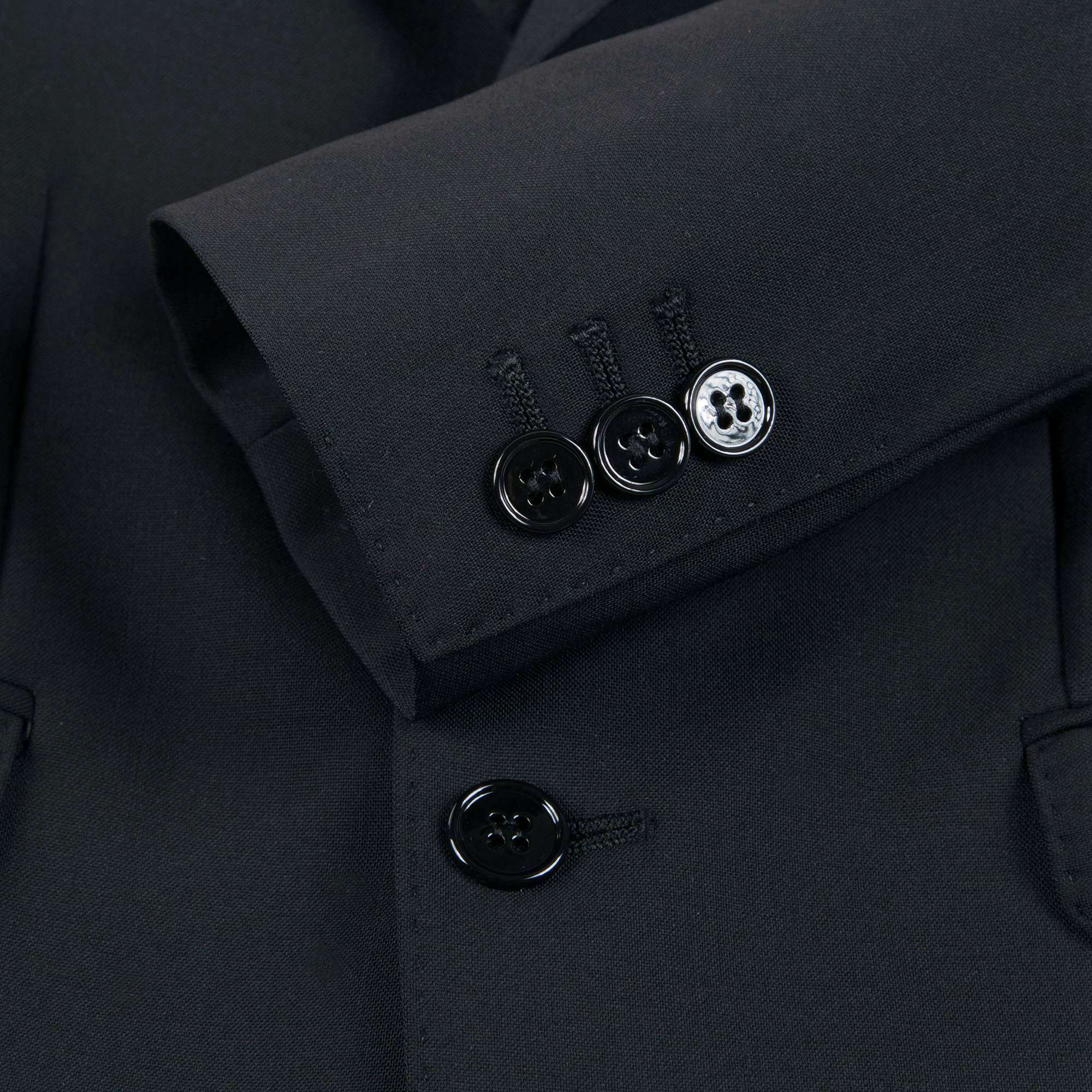 Baby Boys Black Wool Tuxedo
