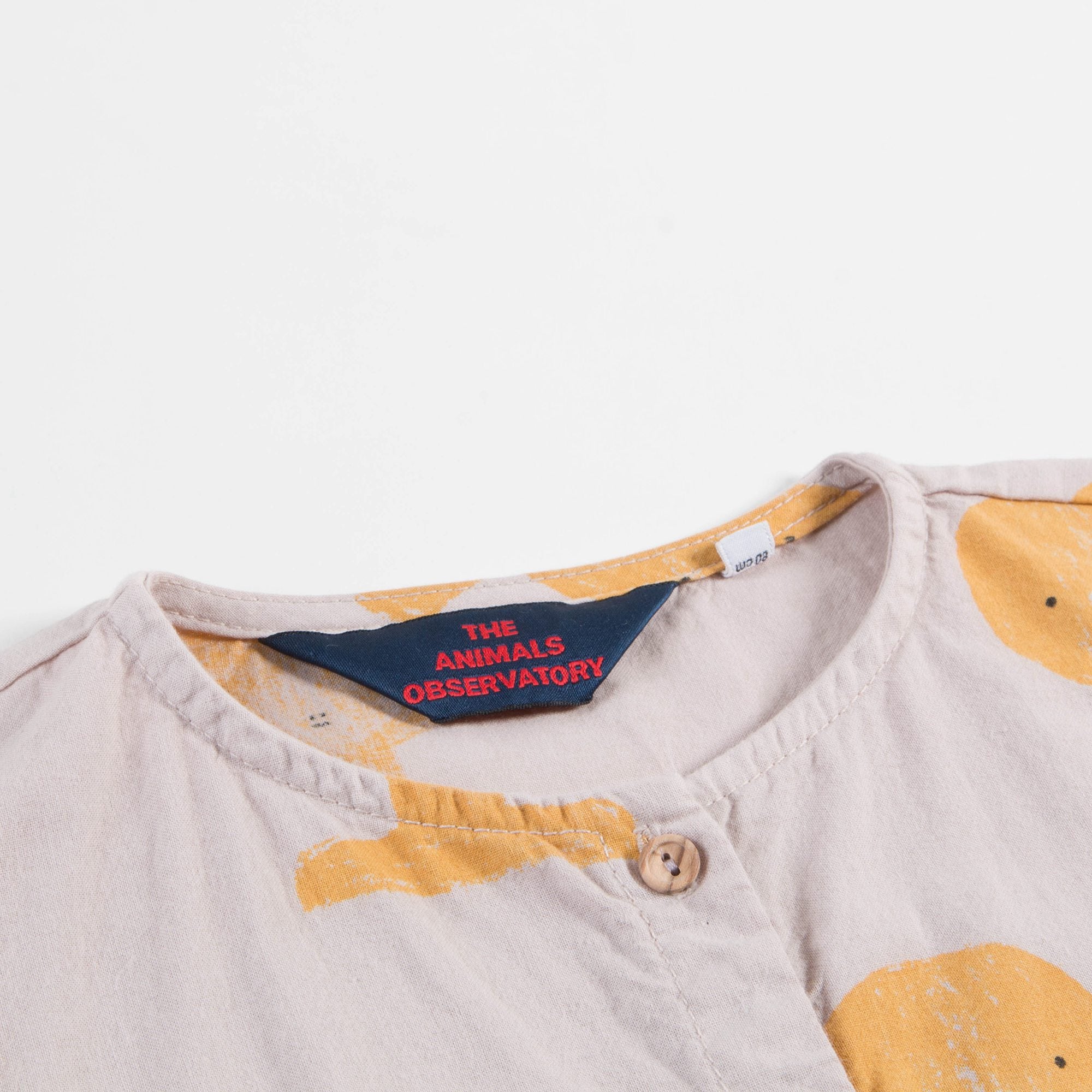 Baby Beige Tao Busts Cotton Babysuit