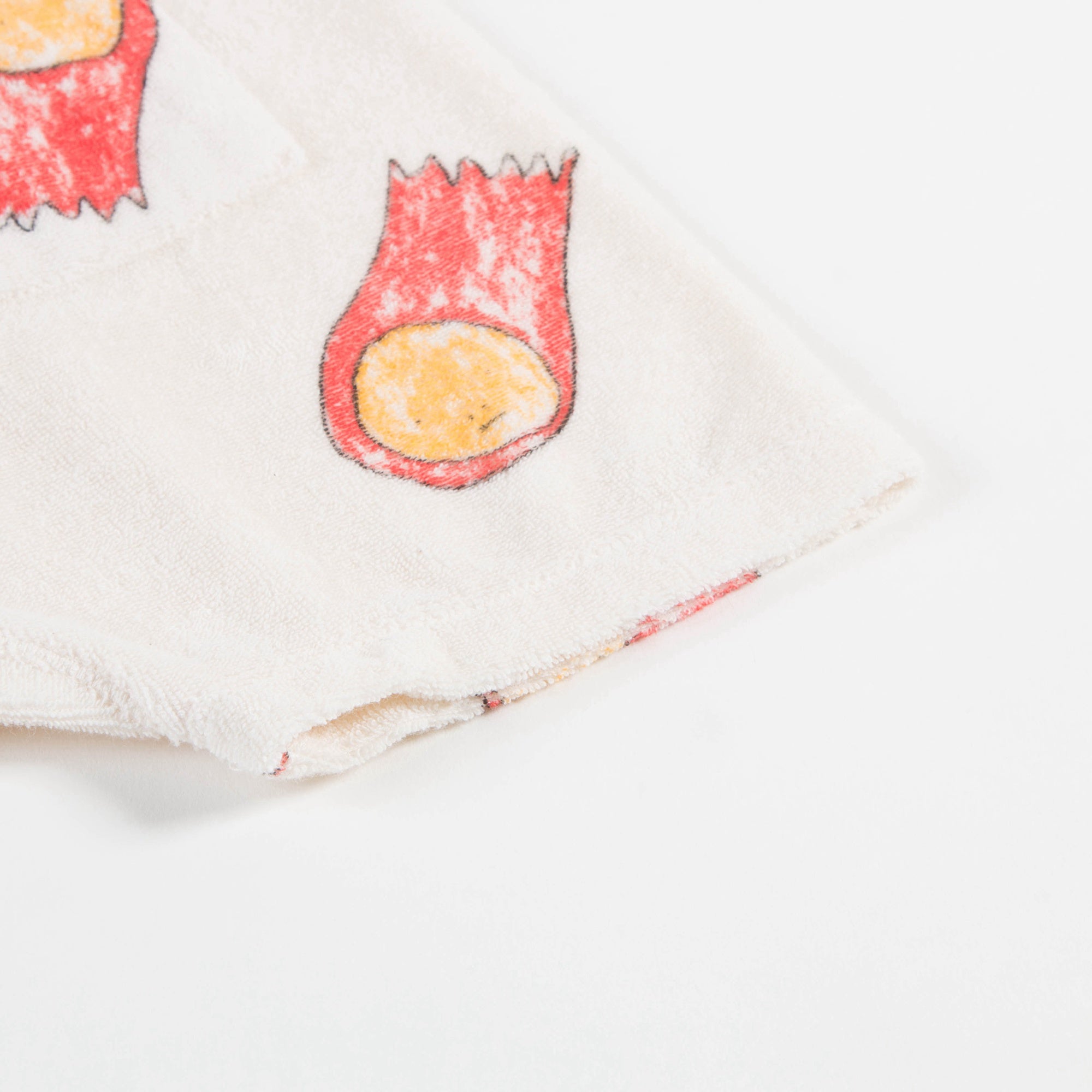 Baby Raw White Halleys Cotton Shorts