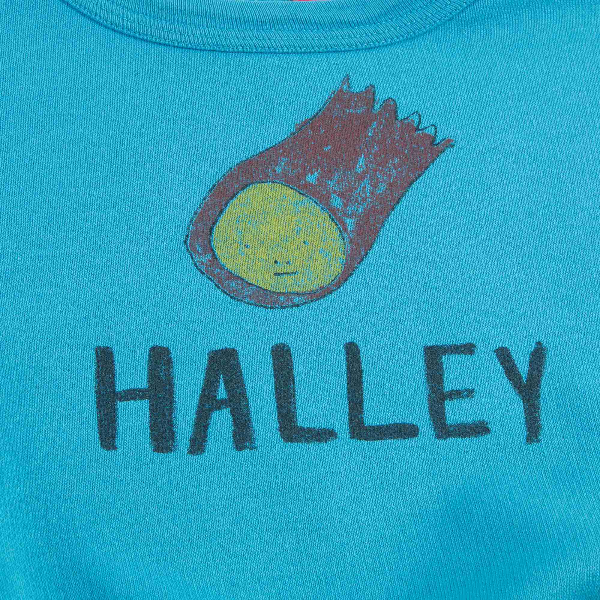 Baby Blue Halley Cotton Sweatshirt