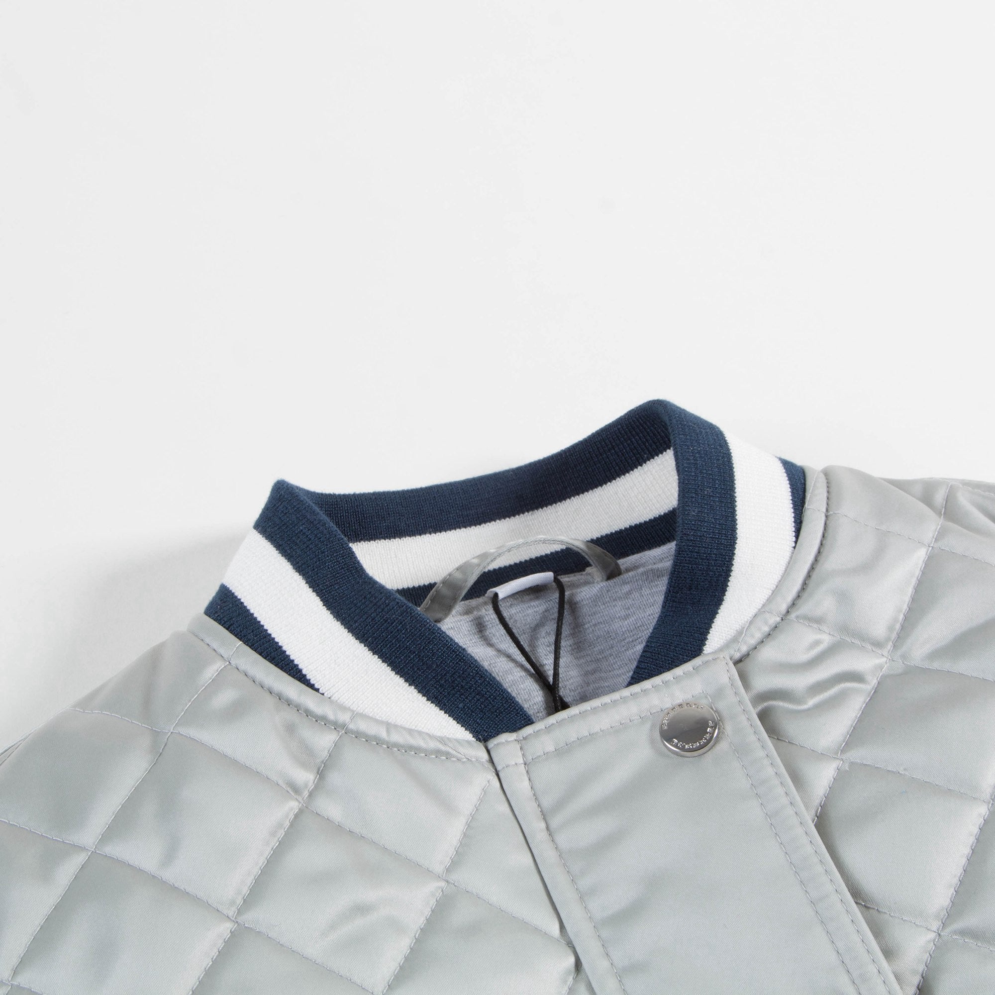 Girls Silver Polyamide Outerwear