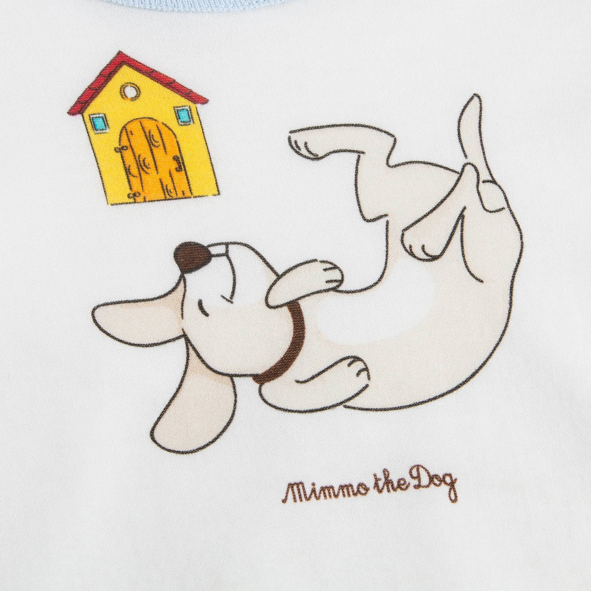 Baby White Dog Printed Gift Set 3 Piece