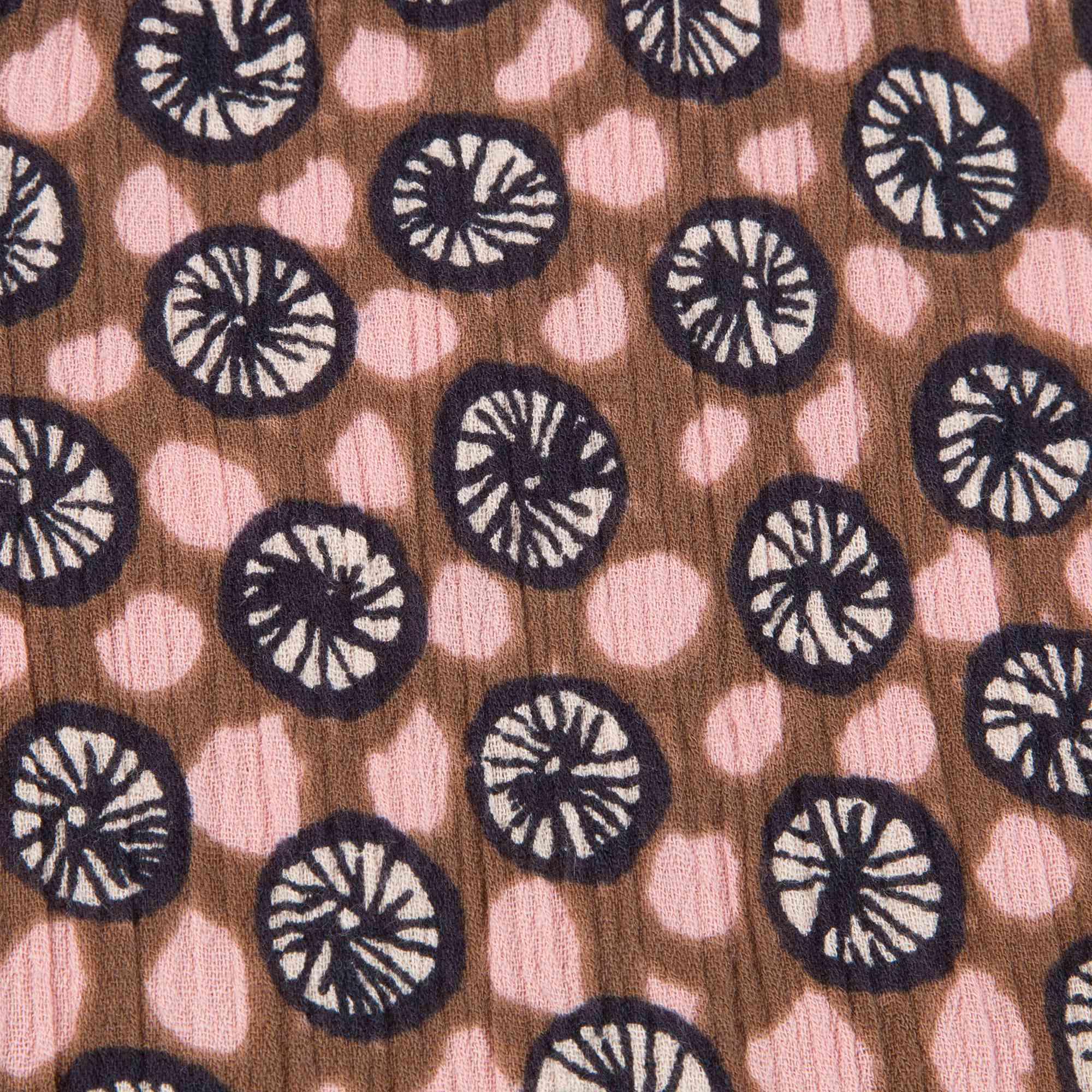 Robe à bretelles en coton à motif cerisier pour enfant