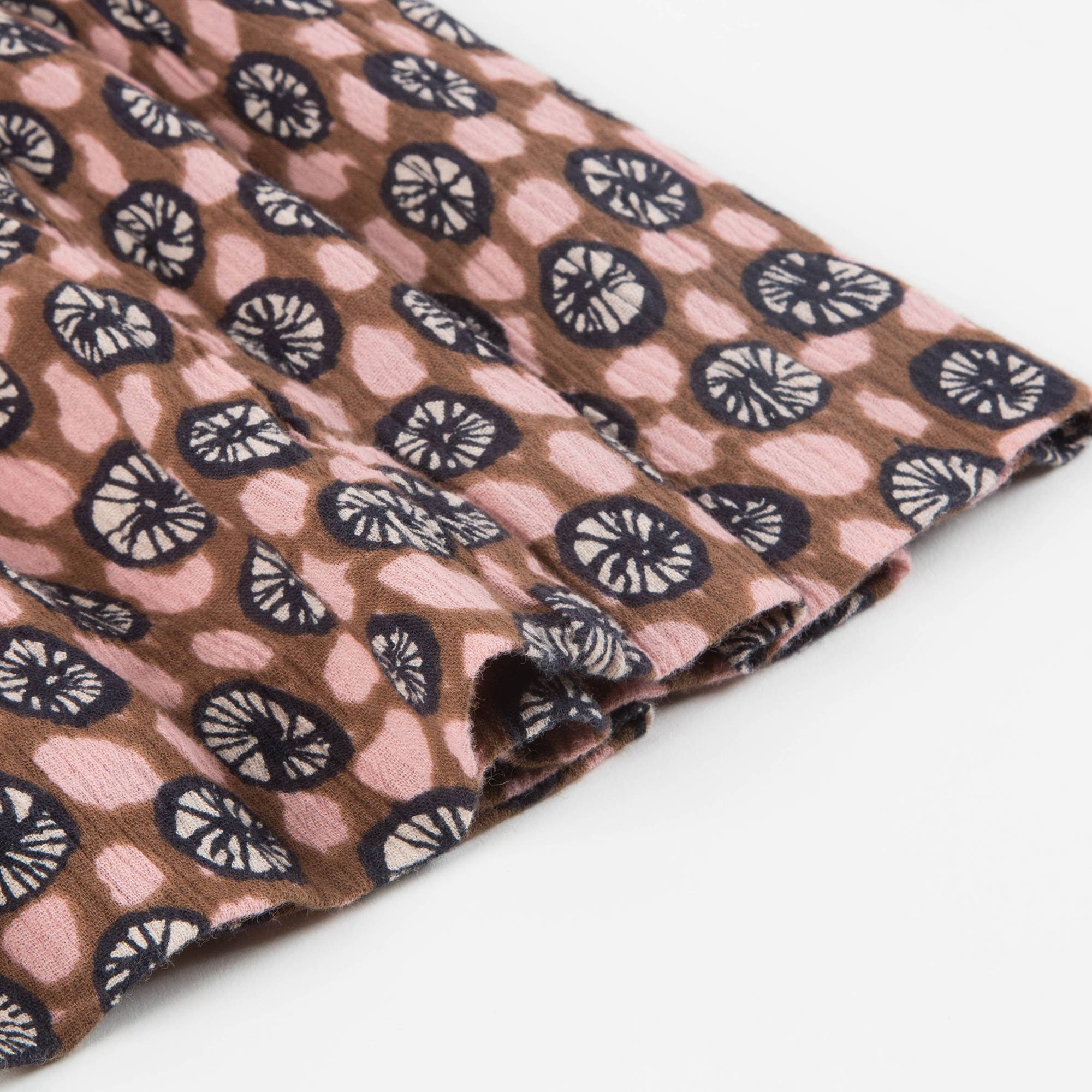 Robe à bretelles en coton à motif cerisier pour enfant
