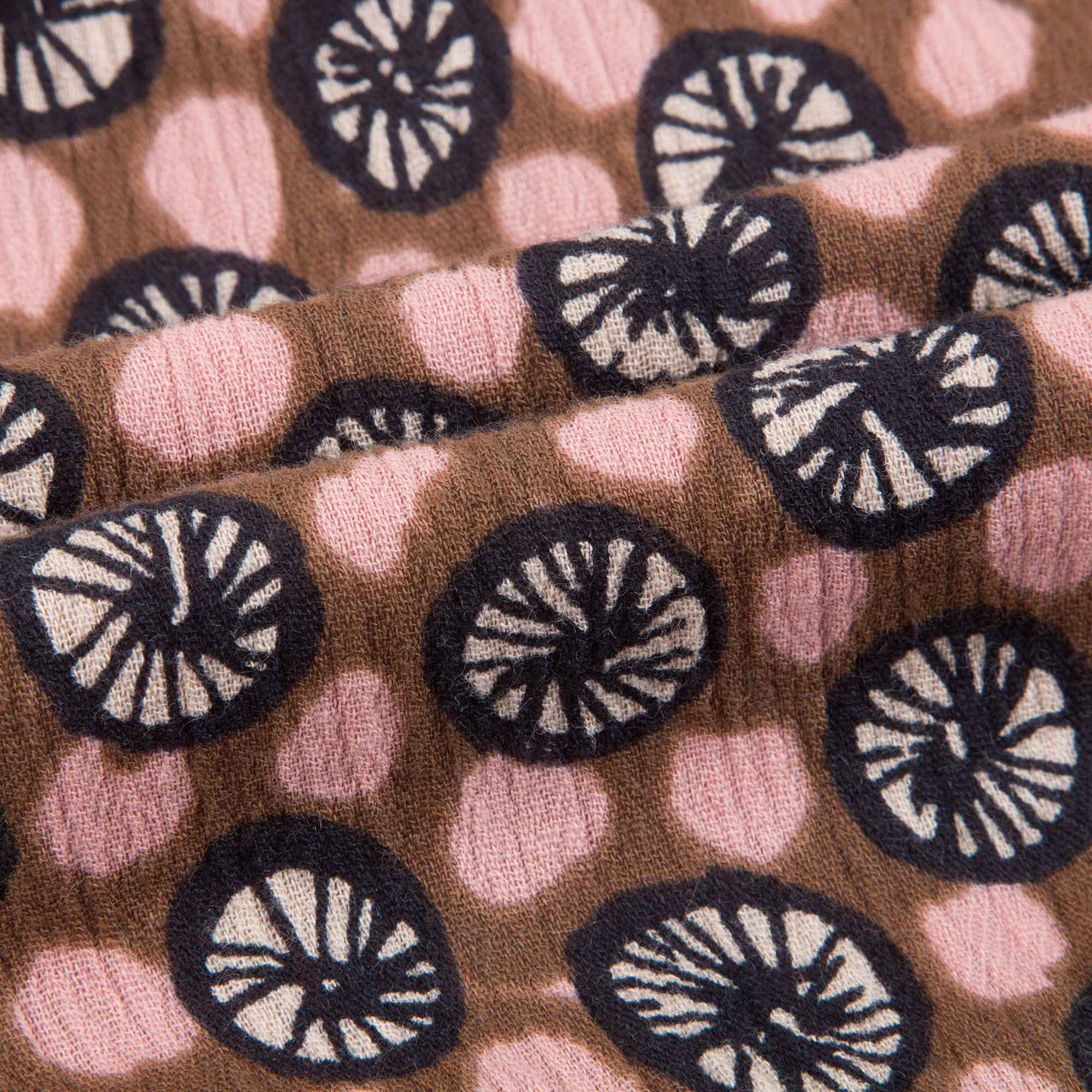 Robe à bretelles en coton à motif cerisier pour enfant
