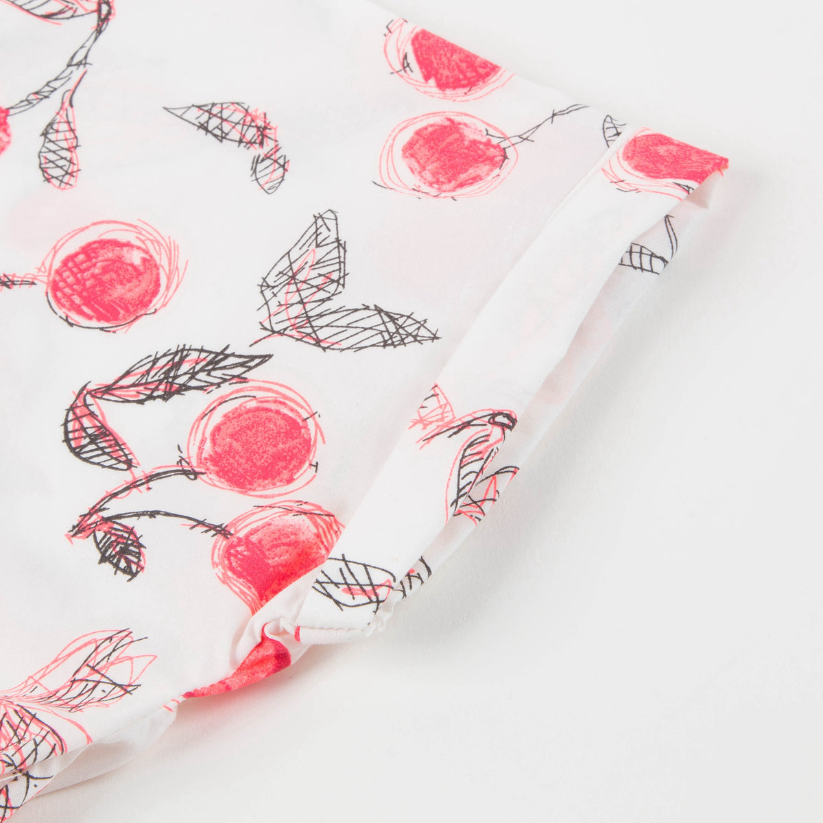 Robe fillette imprimé cerises