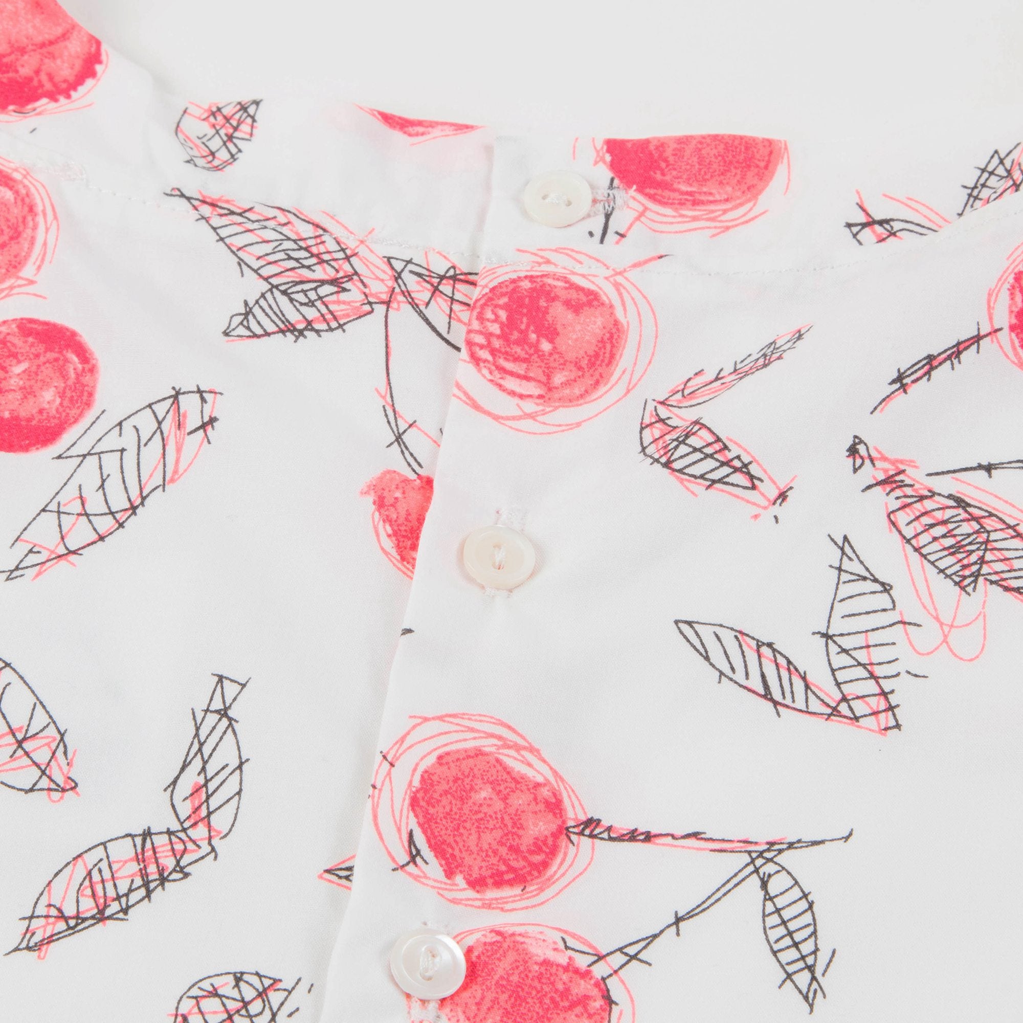 Robe à imprimé cerises pour fille