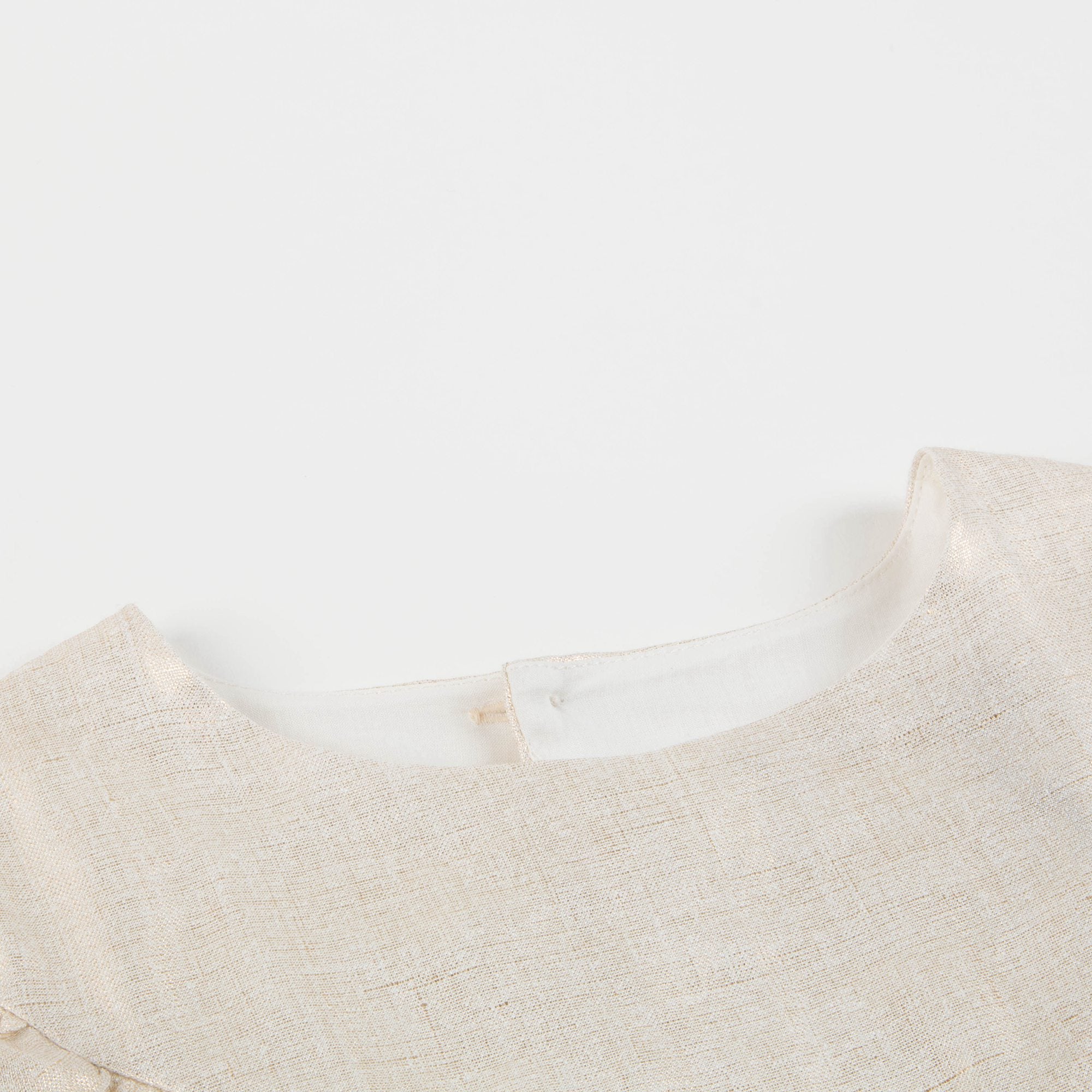 Robe dorée pour fille