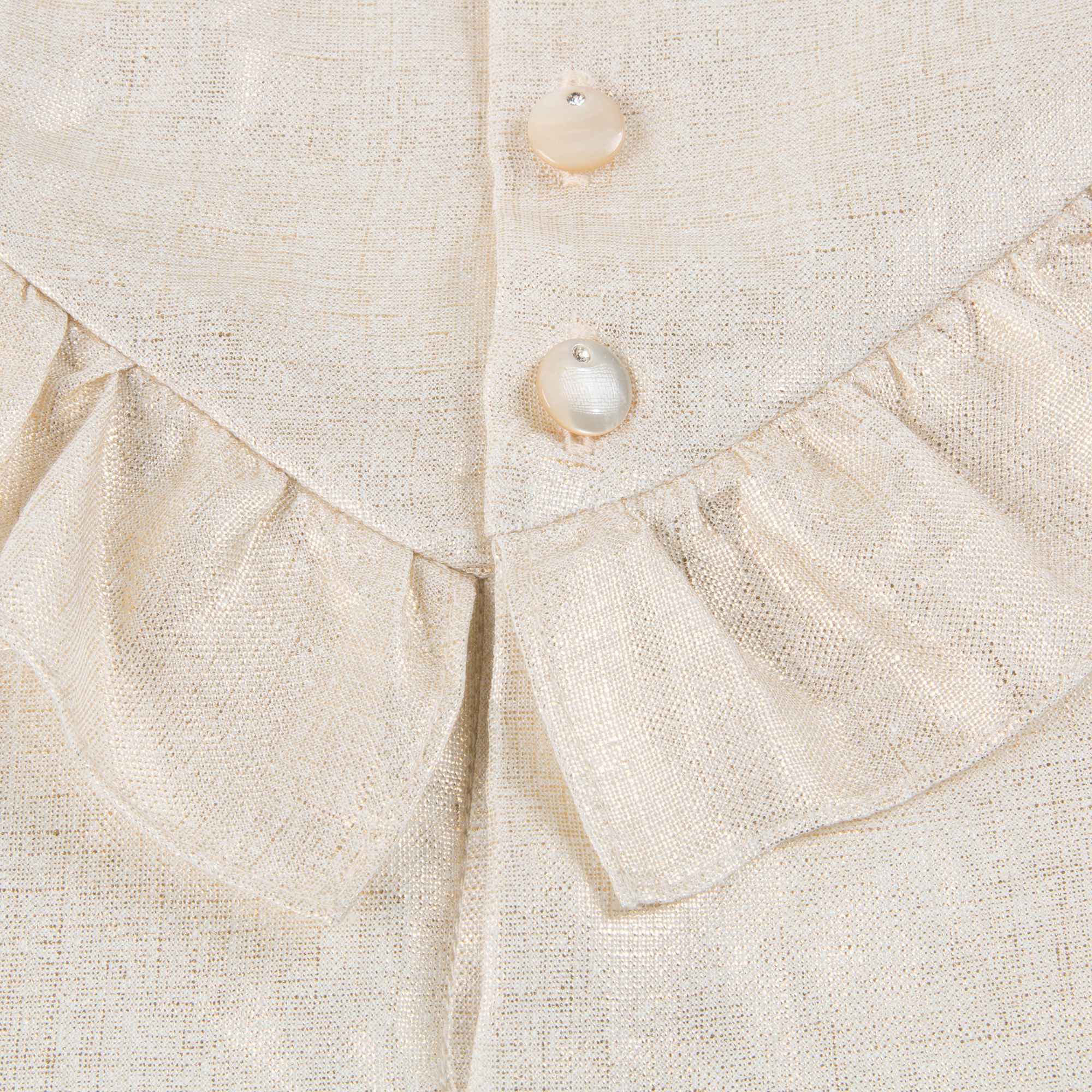 Robe dorée pour fille