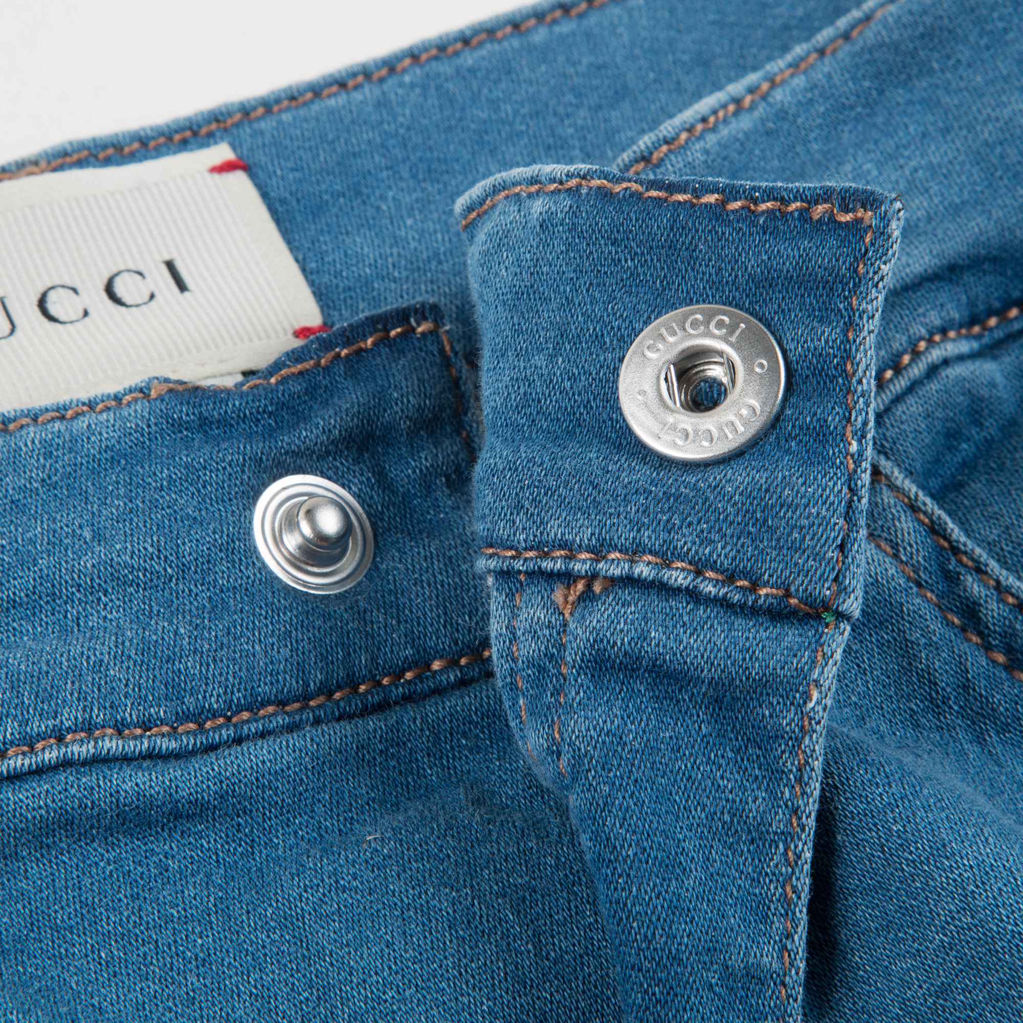 Pantalon bleu bébé fille