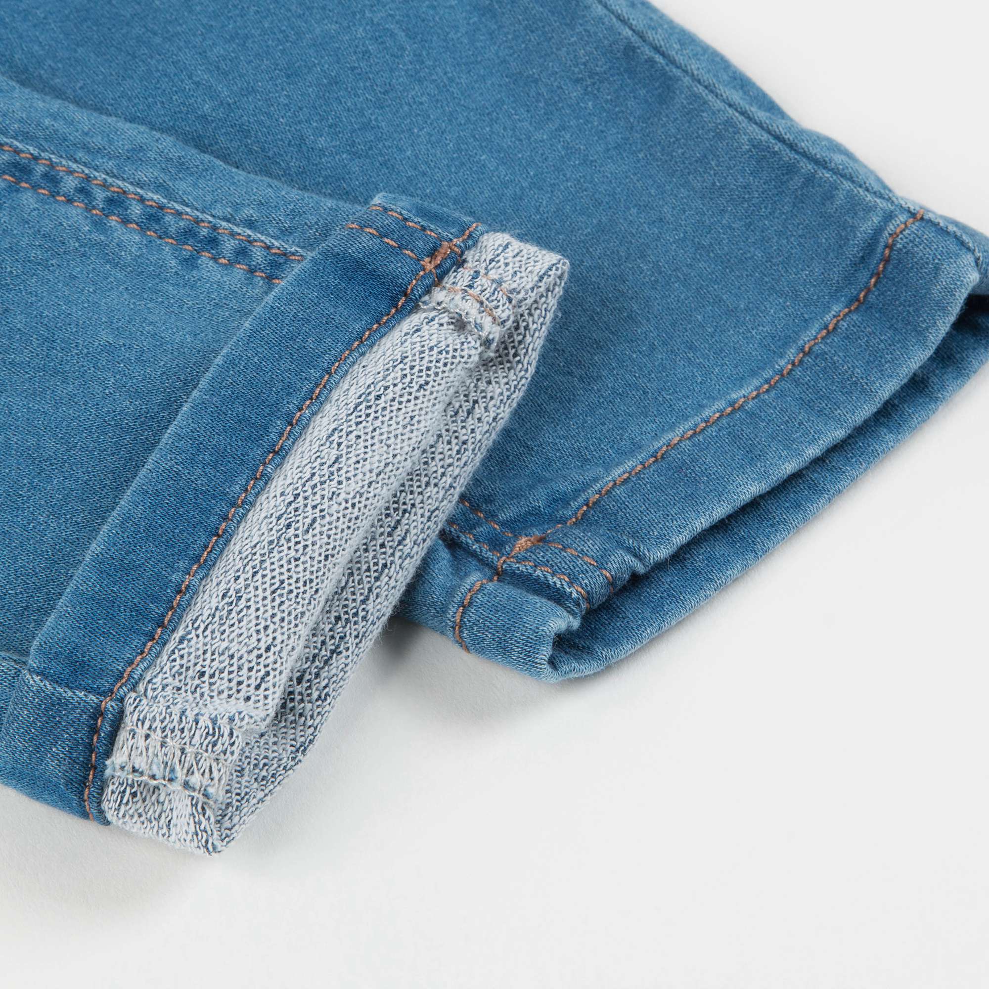 Pantalon bleu bébé fille